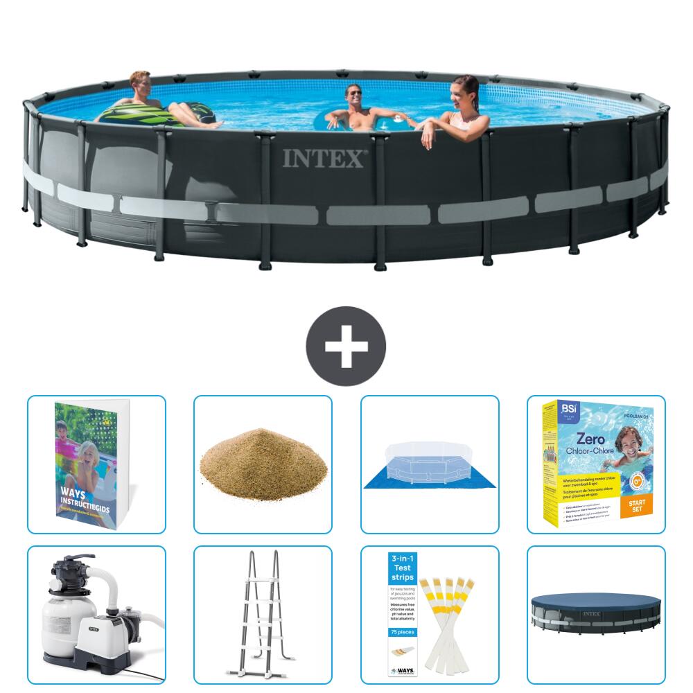 INTEX Basen Ultra XTR Okrągły - 610x122 cm - 9-częściowy S692