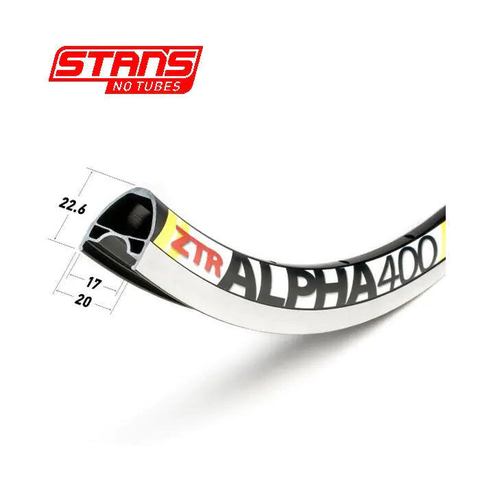 STANS NOTUBES Alpha 400 24H SNT obręcz