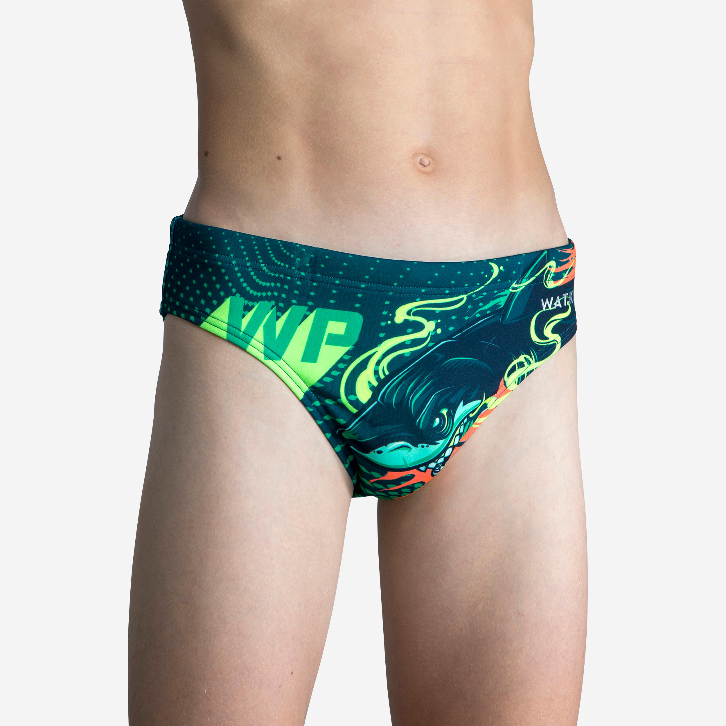 Slipki do waterpolo dla dzieci Watko 500 Shark