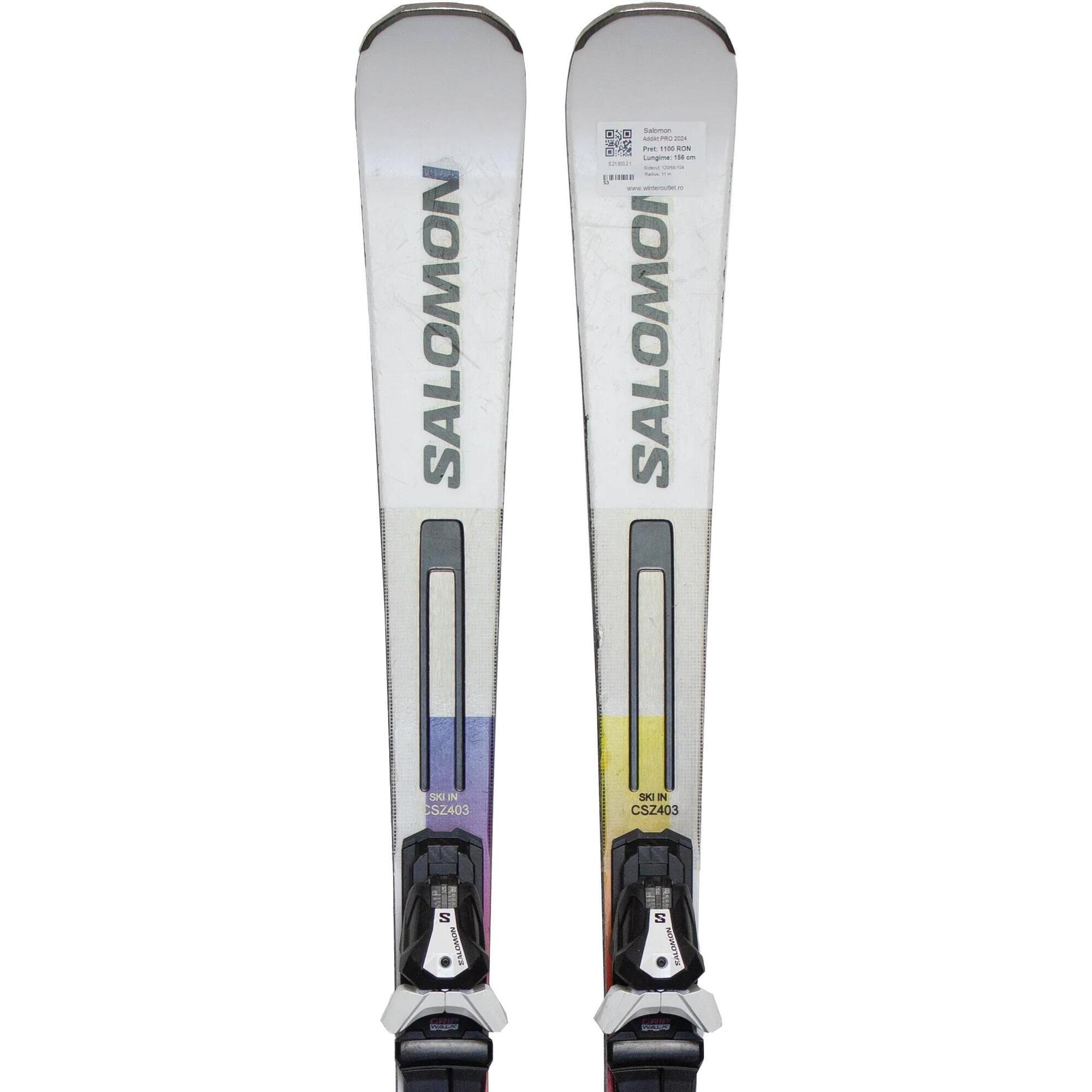 Second Life- Narty SALOMON Addikt PRO 2024 149 cm- Stan zadowalający