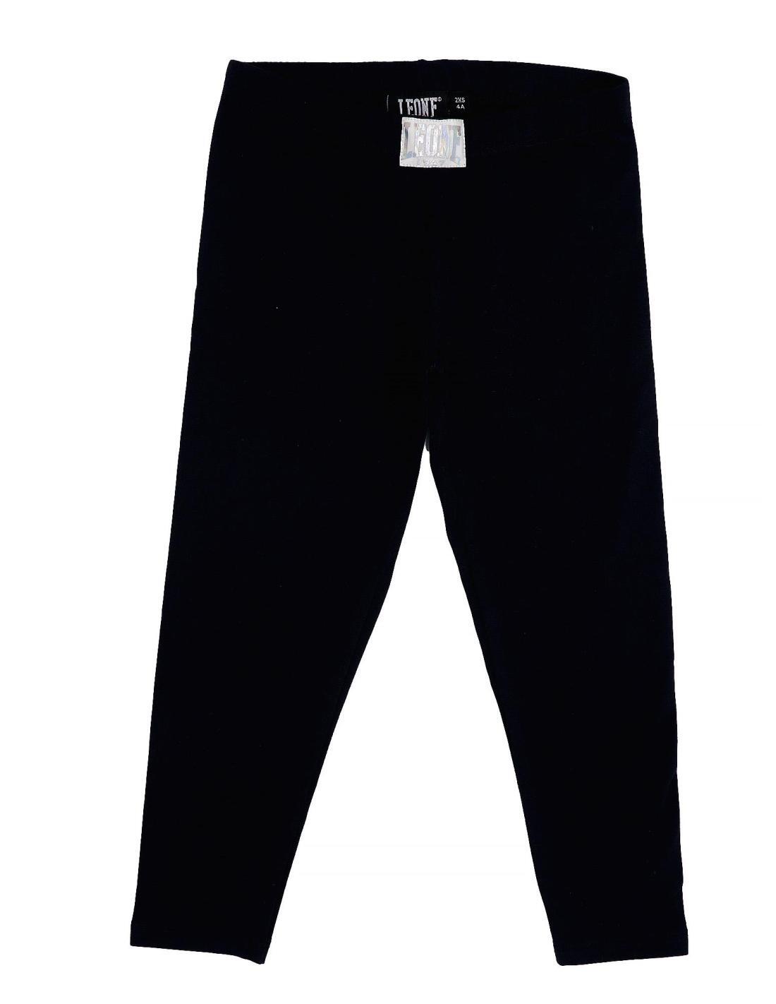 Błyszczące legginsy dziewczęce