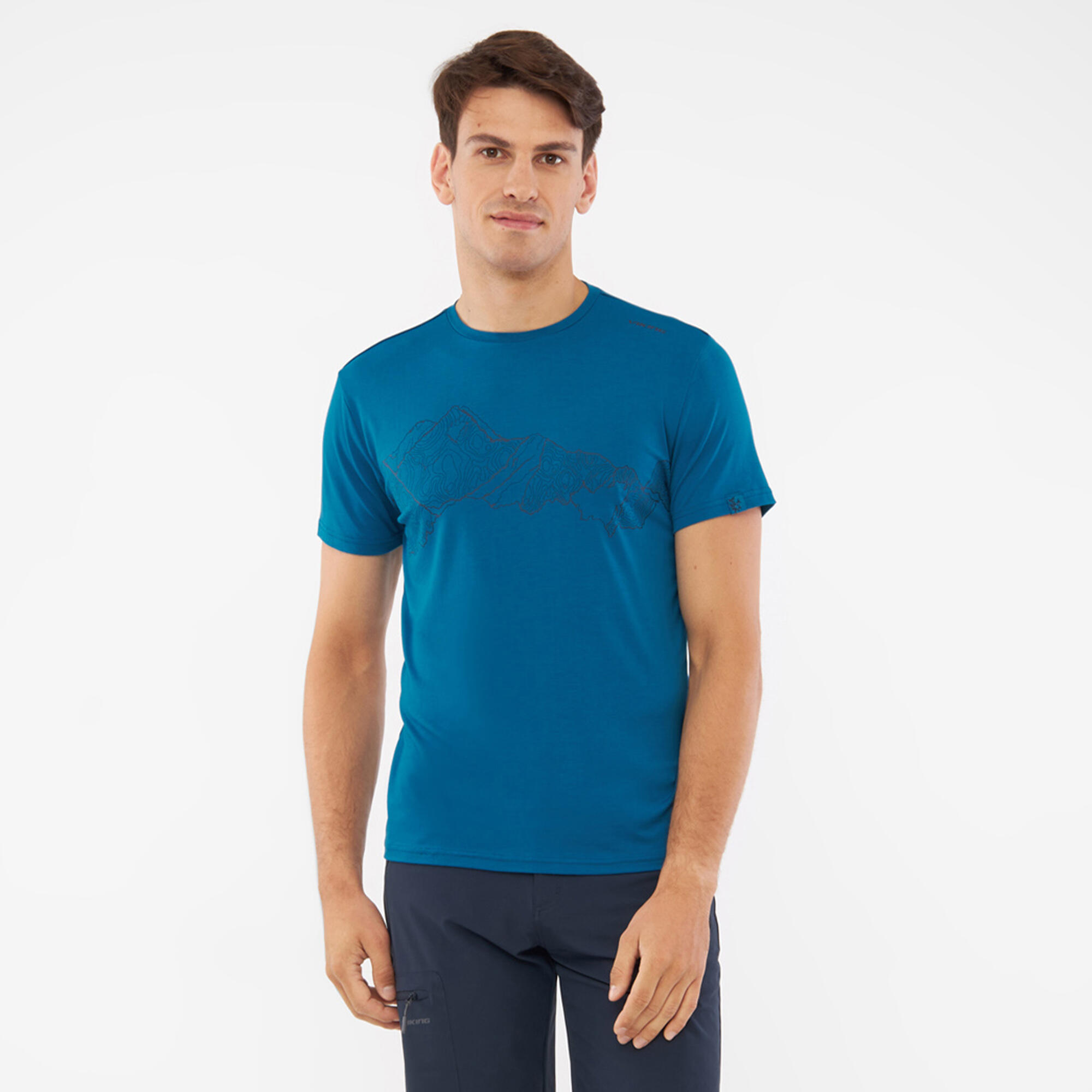 T-shirt męski VIKING Lenta Bamboo Light