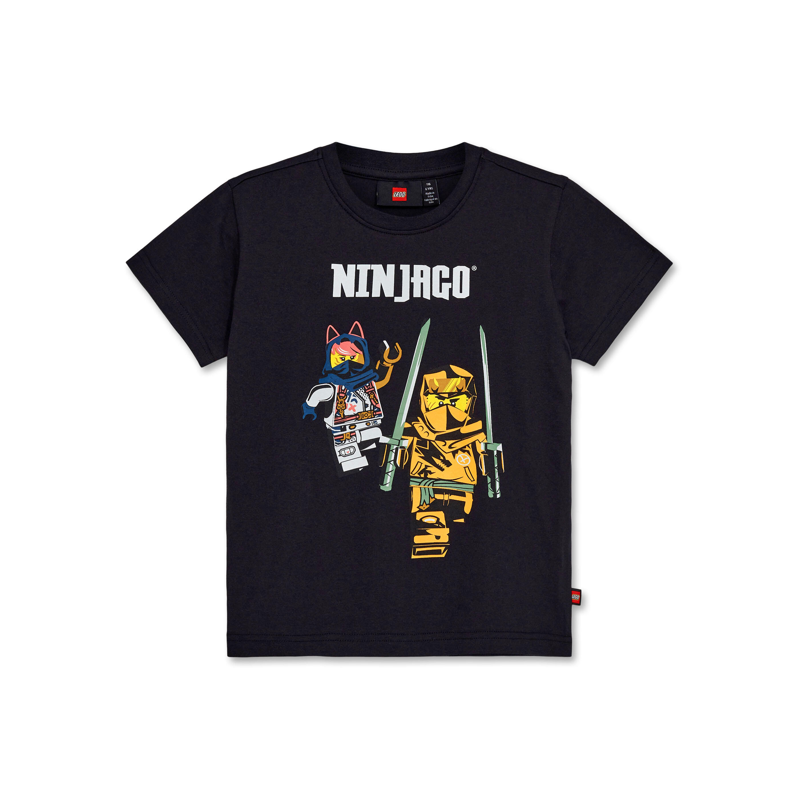 Koszulka Dziecięca LEGO NINJAGO Tano 324 Czarna
