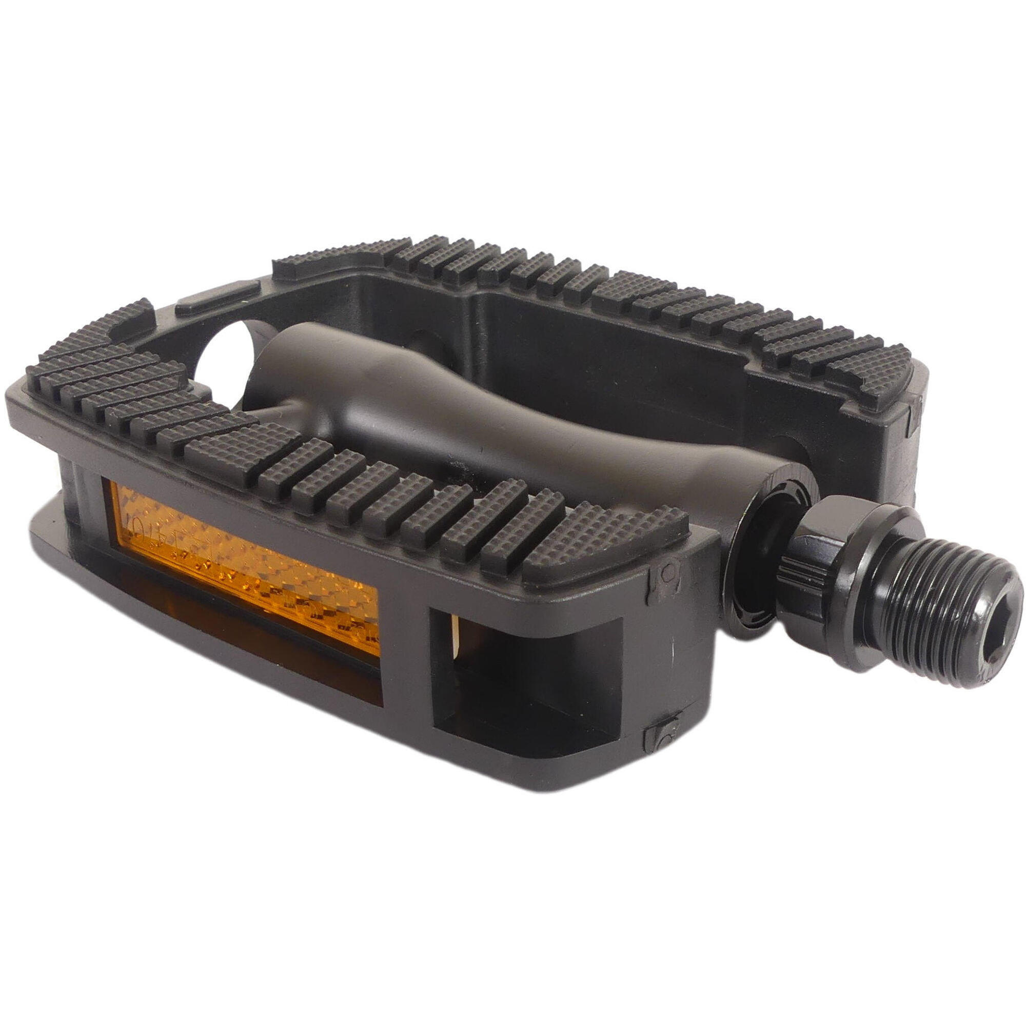 Zestaw Pedałów Sp-821 Z Obudową Aluminiową - Antypoślizgową - Czarny Mat