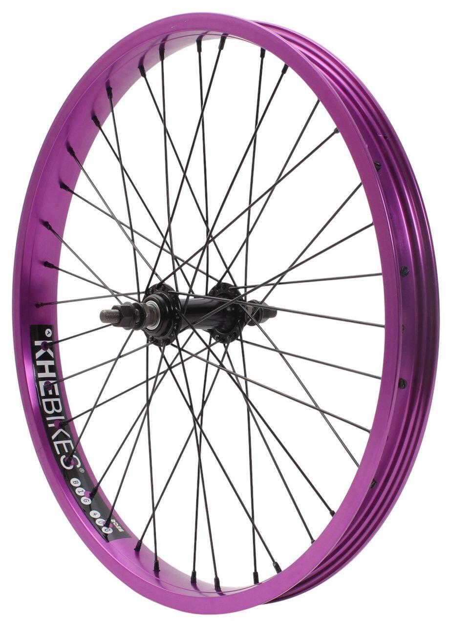 Przednie koło BMX KHE PRISM 20 cali fioletowe