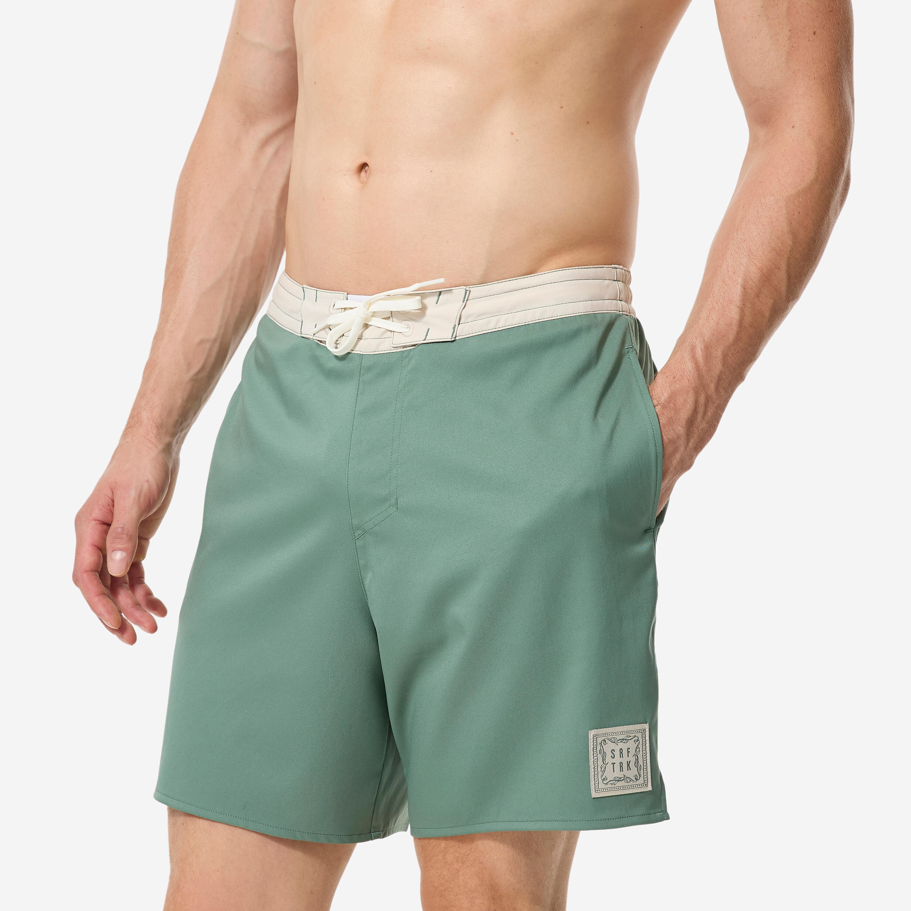 Spodenki surfingowe męskie Decathlon 100 Amphi Trunk 18