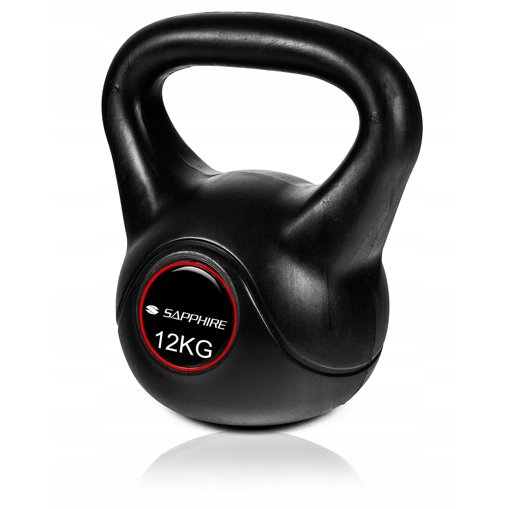 Фото - Штанга / гантель Sapphire Kettlebell odważnik treningowy  12kg 