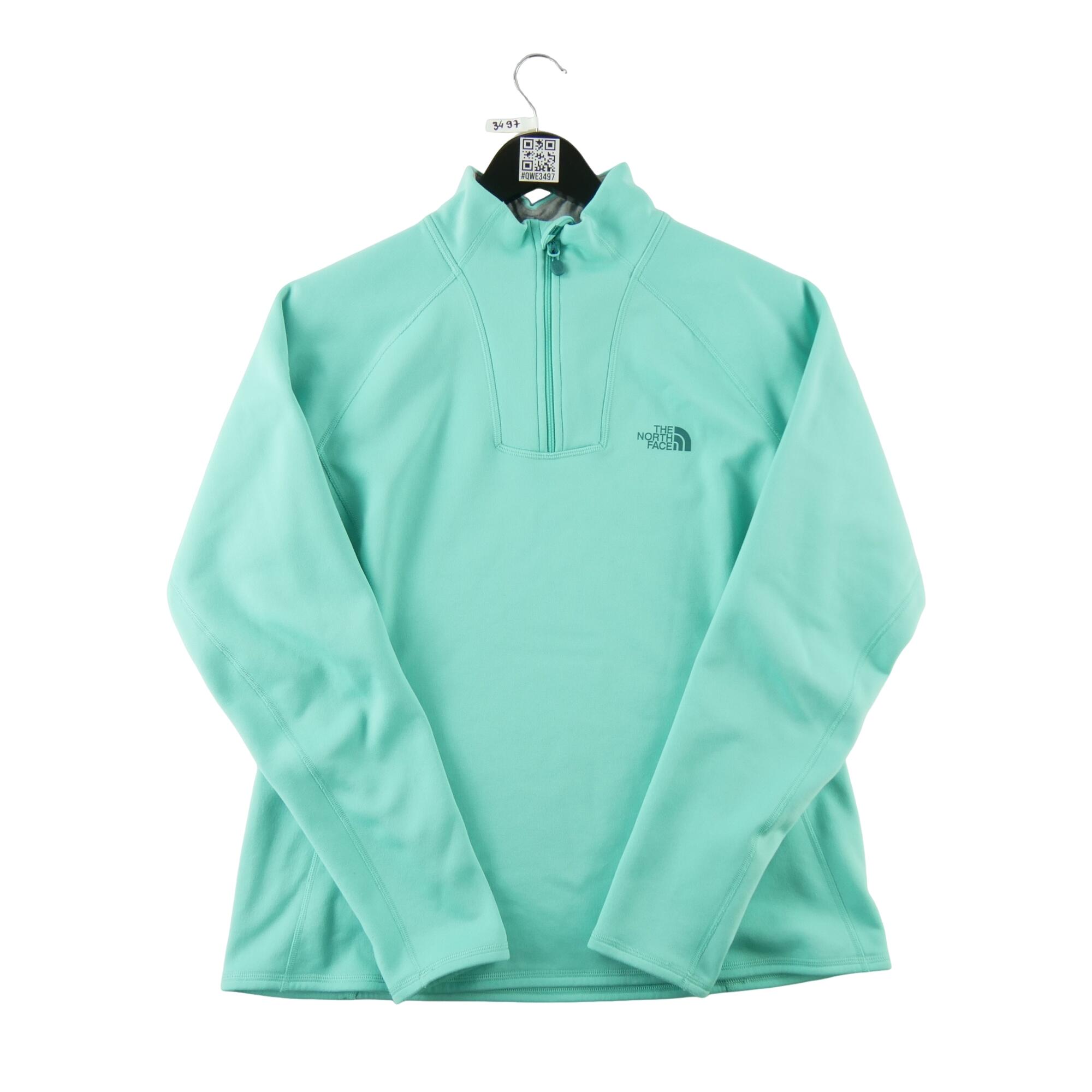Second life - The North Face polar damski turkusowy - Jak nowy