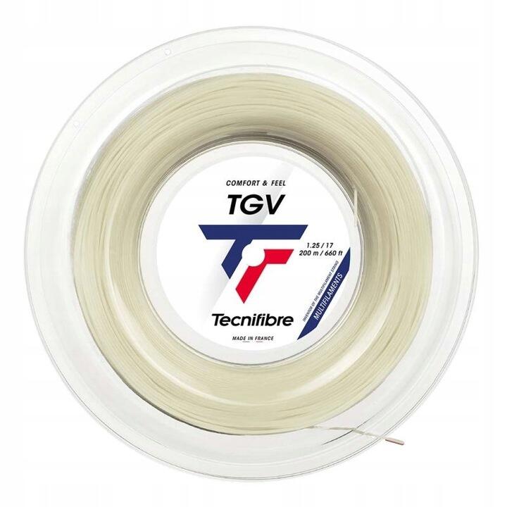 Naciąg tenisowy Tecnifibre TGV (200 m) Szpula
