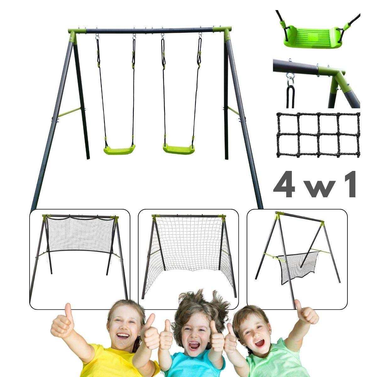 Plac Zabaw Do Ogrodu Deluxe Multisport 5W1