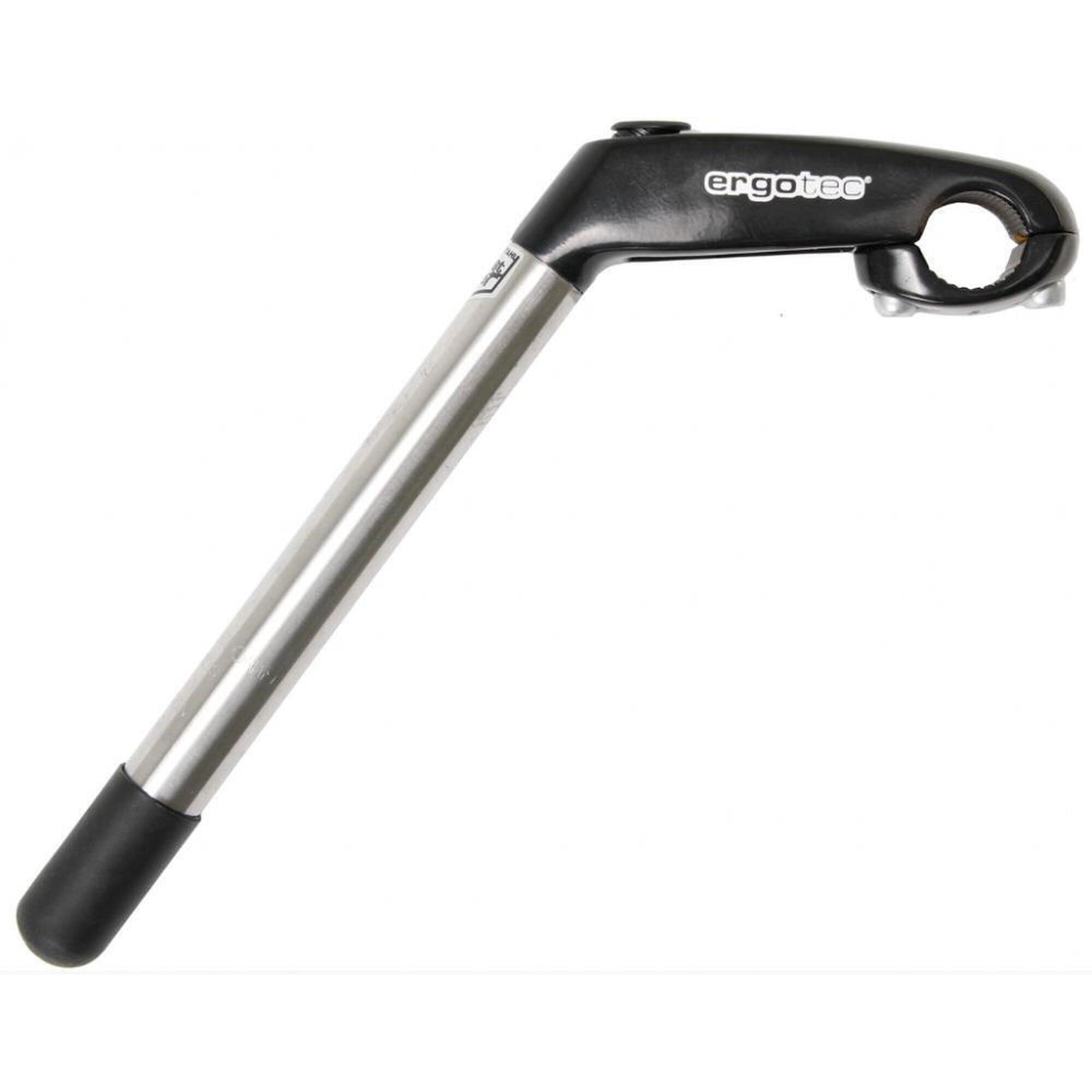 Ergotec sztyca kierownicy Eagle 2 Tube 80 mm srebrno/czarna