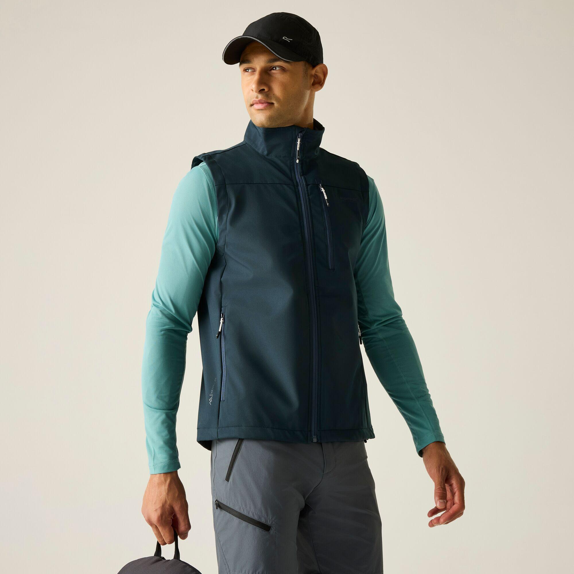 Męska wodoodporna kamizelka typu softshell Arana