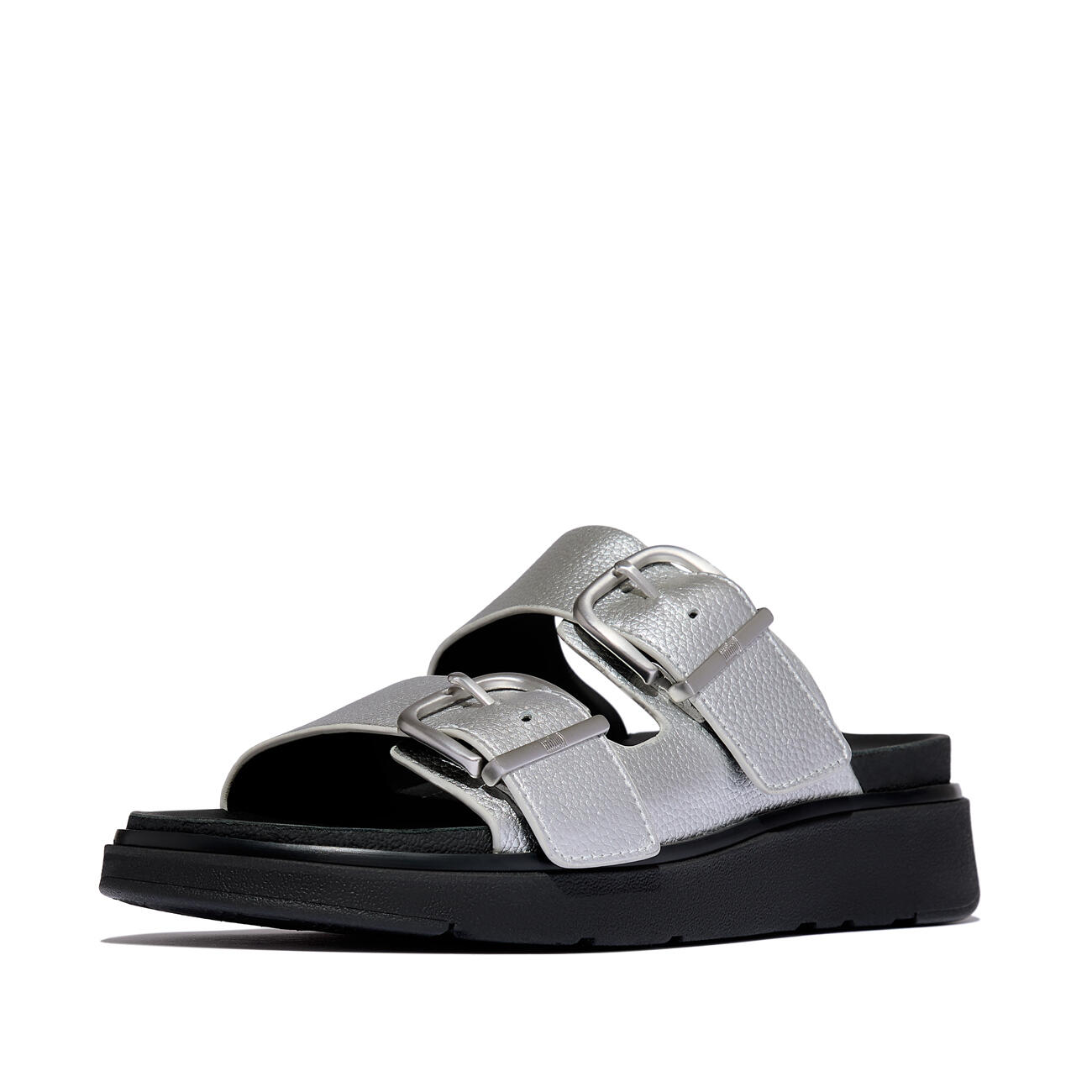 Sandales à deux barrettes en cuir vieilli Gen-FF Buckle