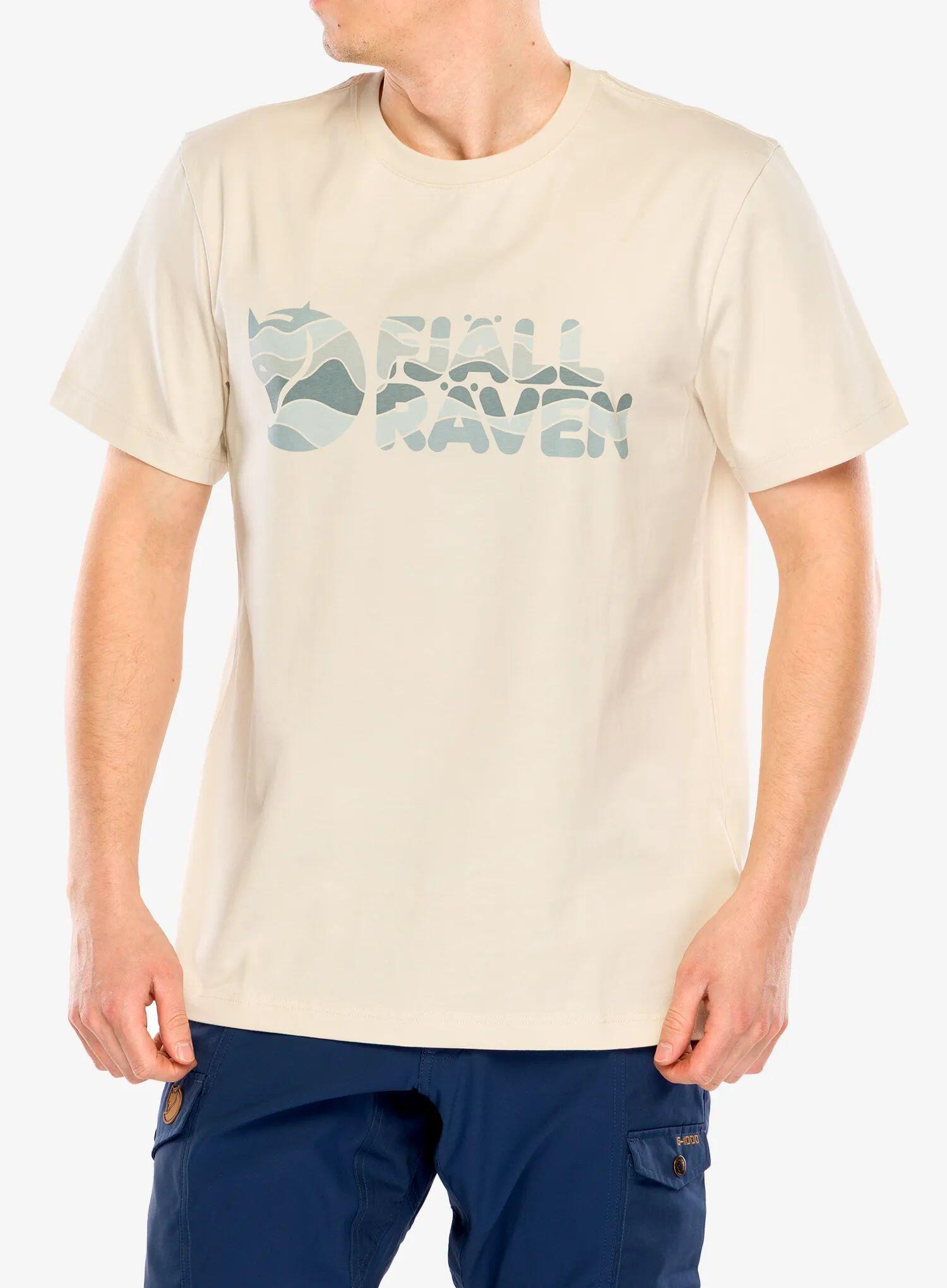 Koszulka z nadrukiem męska Fjallraven Multicolor Logo T-shirt