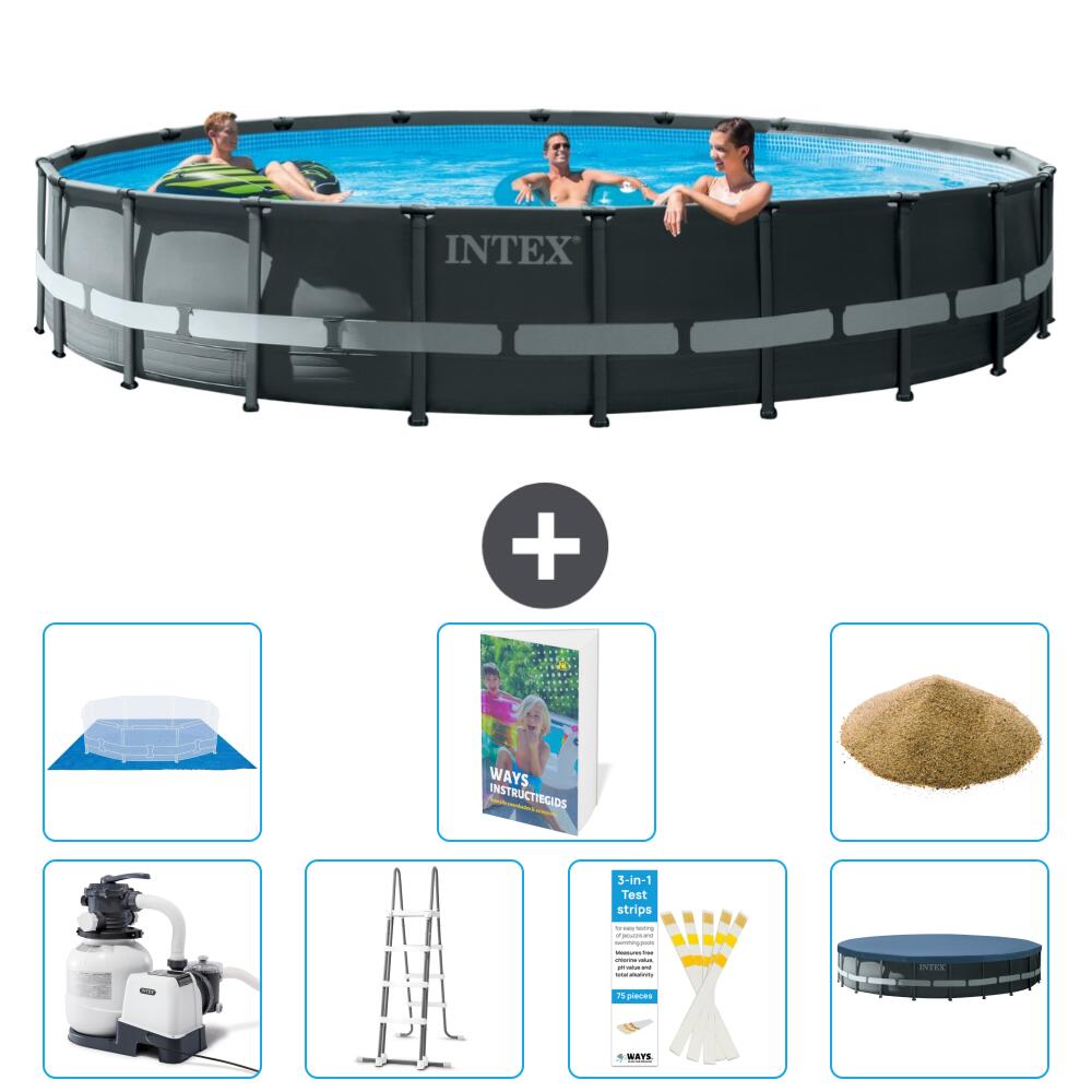 INTEX Basen Ultra XTR Okrągły - 610x122 cm - 8-częściowy S680