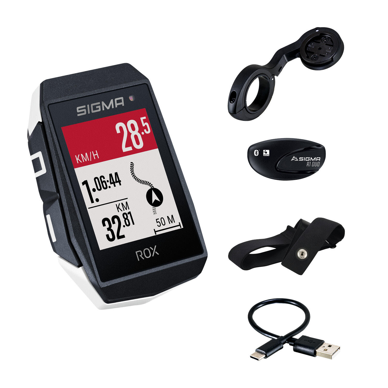 SIGMA ROX 11.1 EVO komputer rowerowy GPS z wysokościomierzem