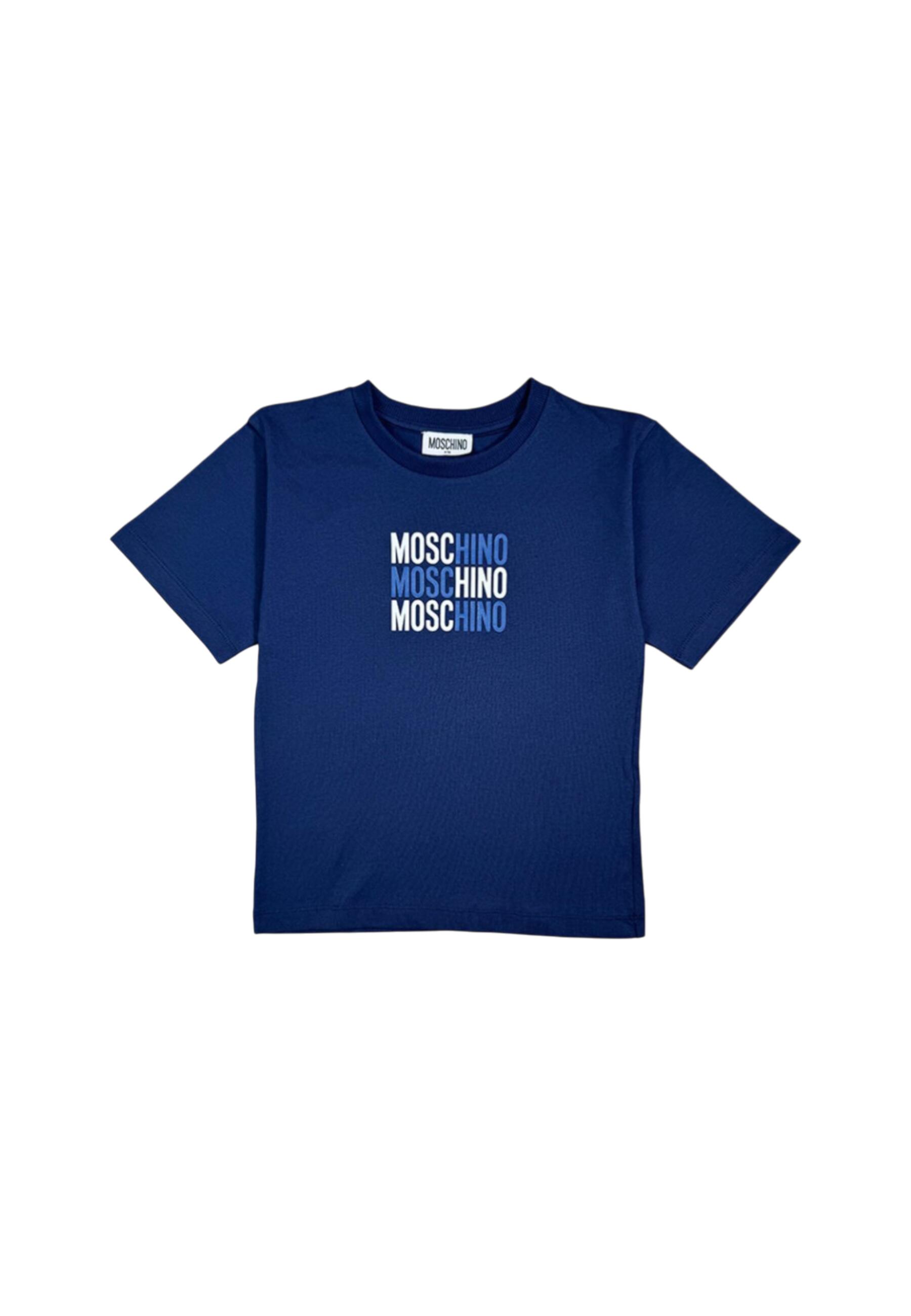 Szorty chłopięce Moschino niebieski