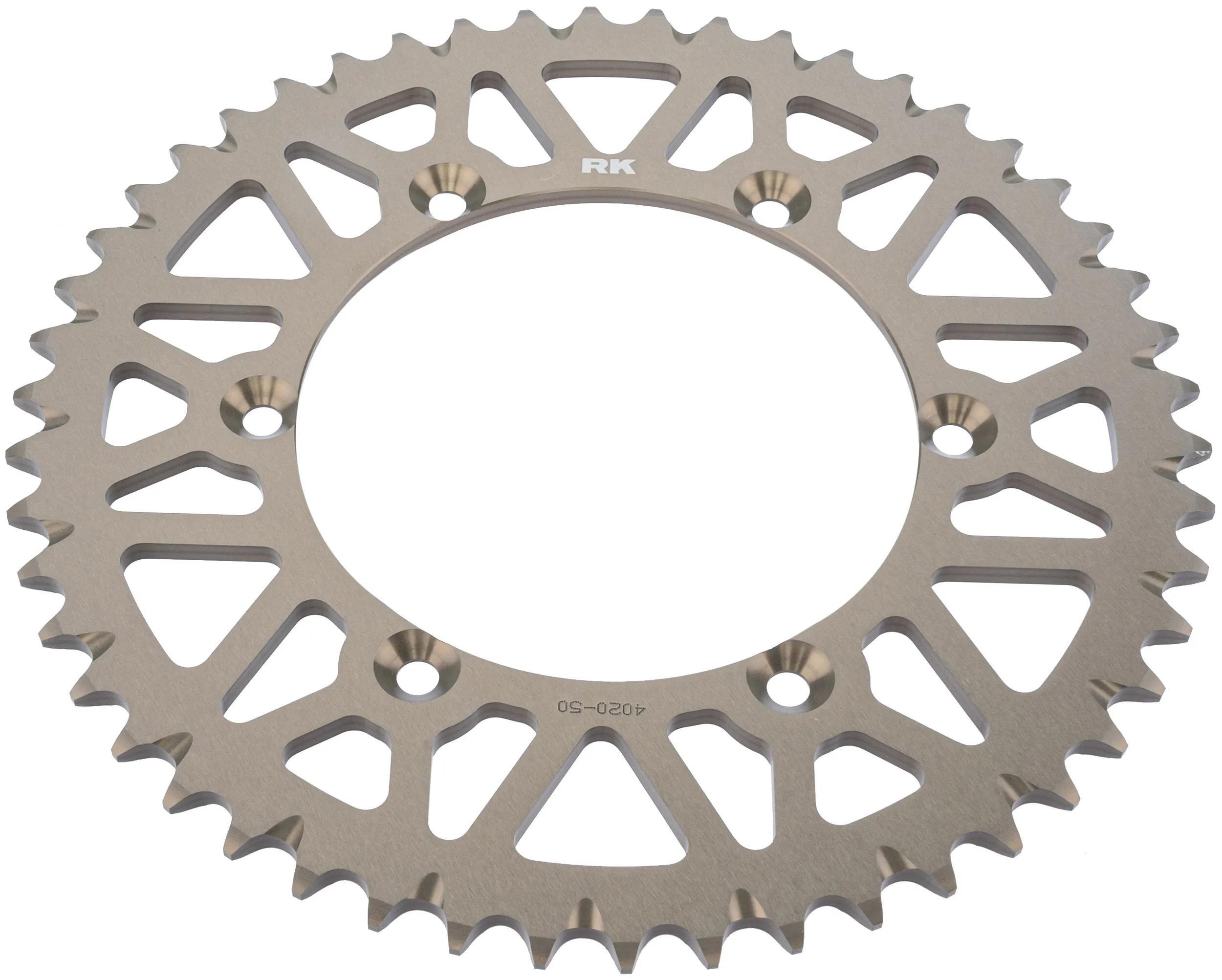Koło łańcuchowe RK 520 51Z aluminium anodowane samoczyszczące.