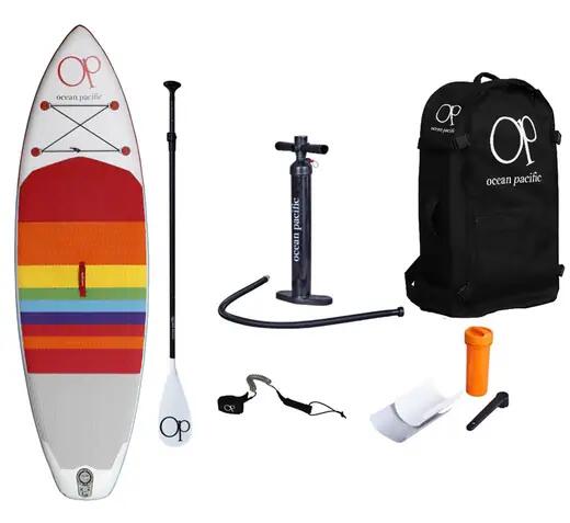 Surf Pompowane Ocean Pacific Sunset Lite 9'6 SUP Deska Pompowana - Biały