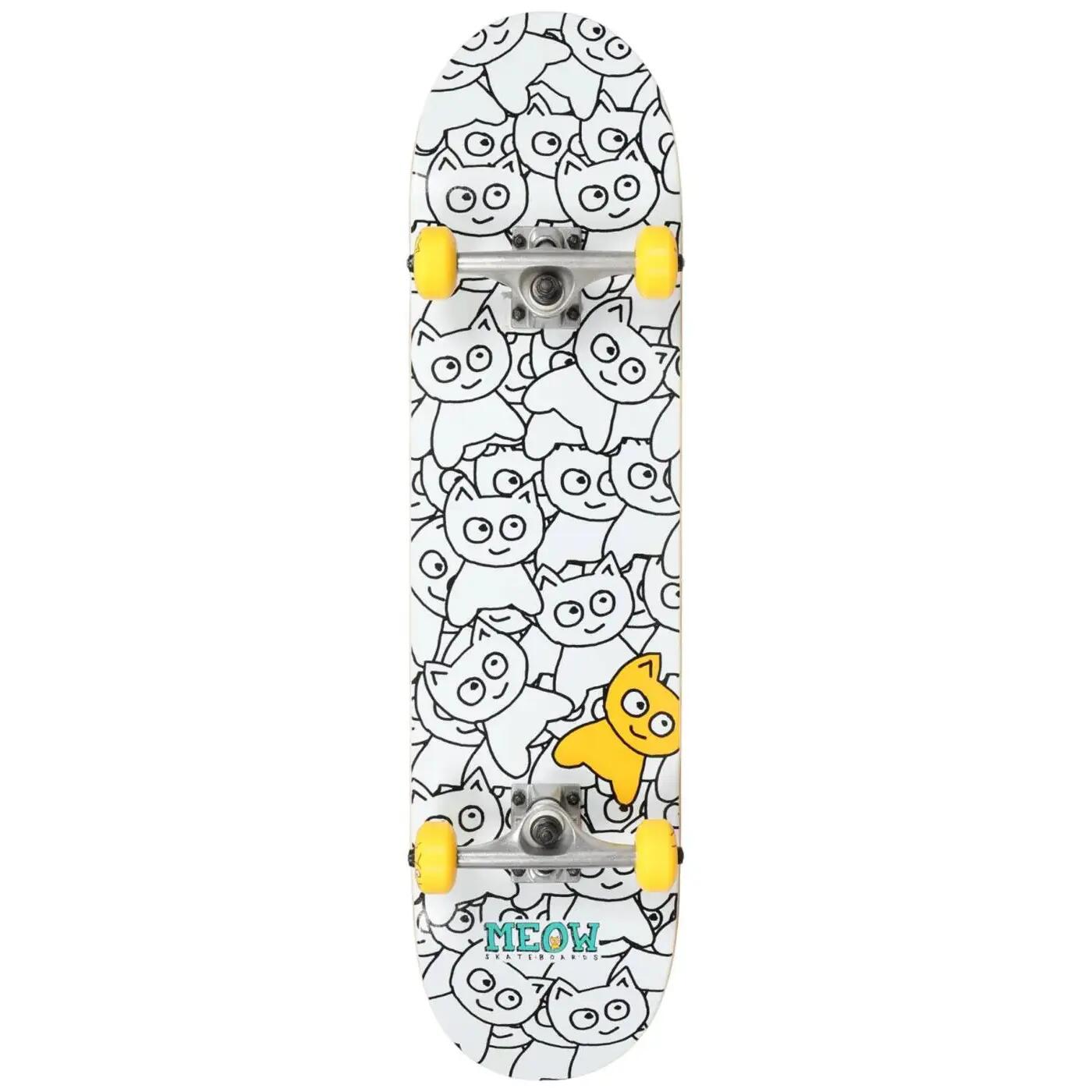 Skateboard kompletny Meow Skateboards Sticker Pile