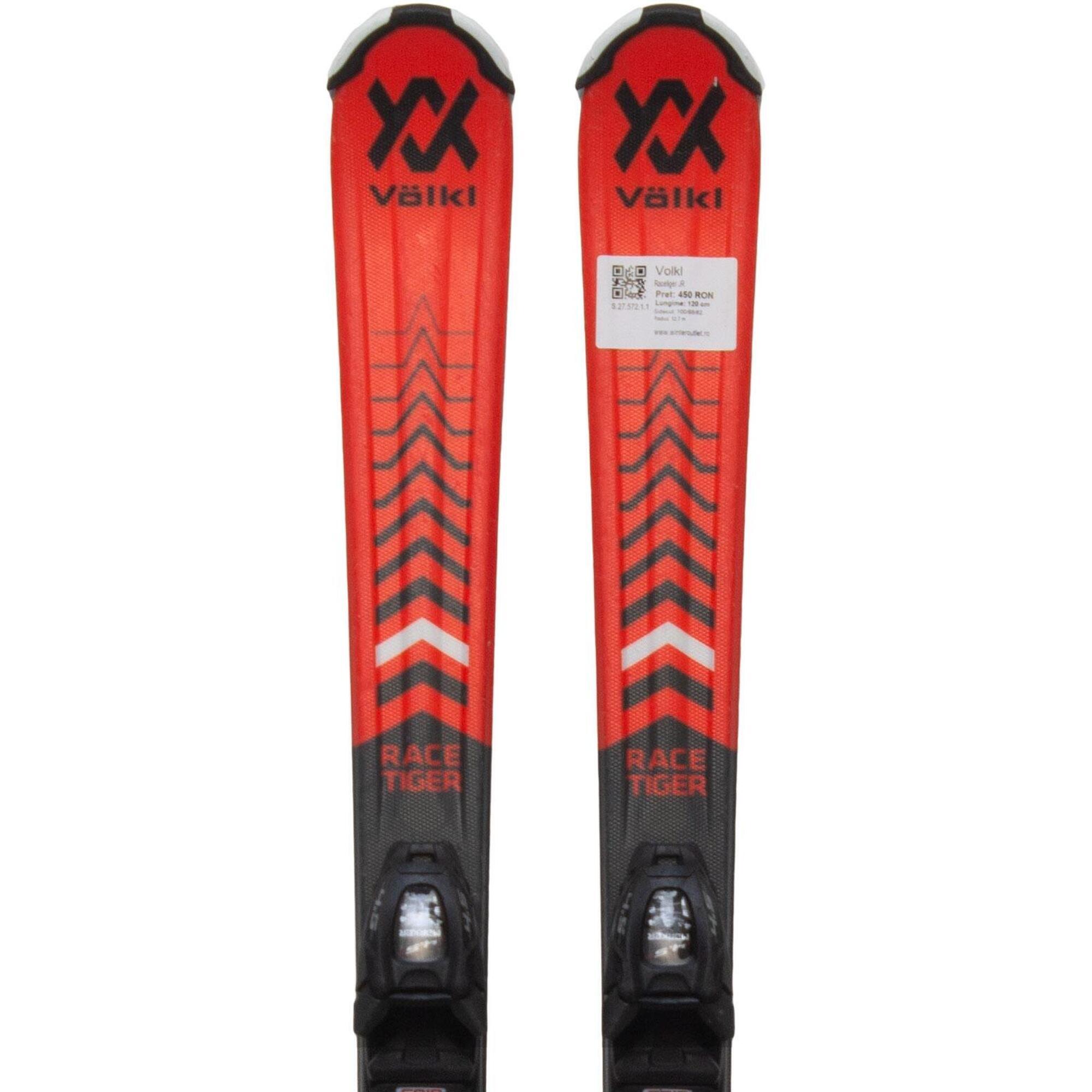 Second Life- Narty VOLKL Racetiger JR 120 cm - Stan bardzo dobry