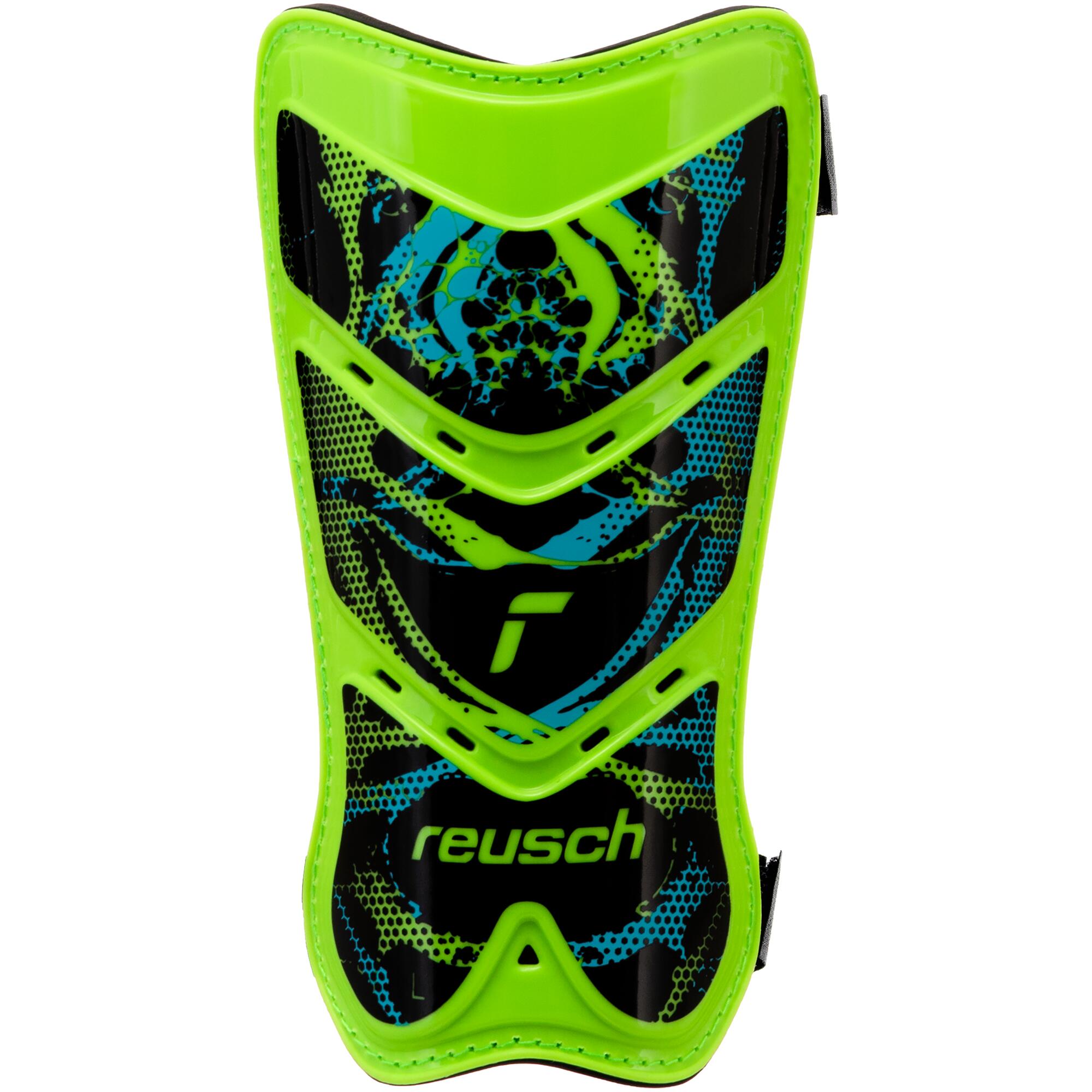 Фото - Захист для активного відпочинку Reusch Ochraniacze, nagolenniki męskie  Shinguard Attrakt Lite Czarny, Zielony 