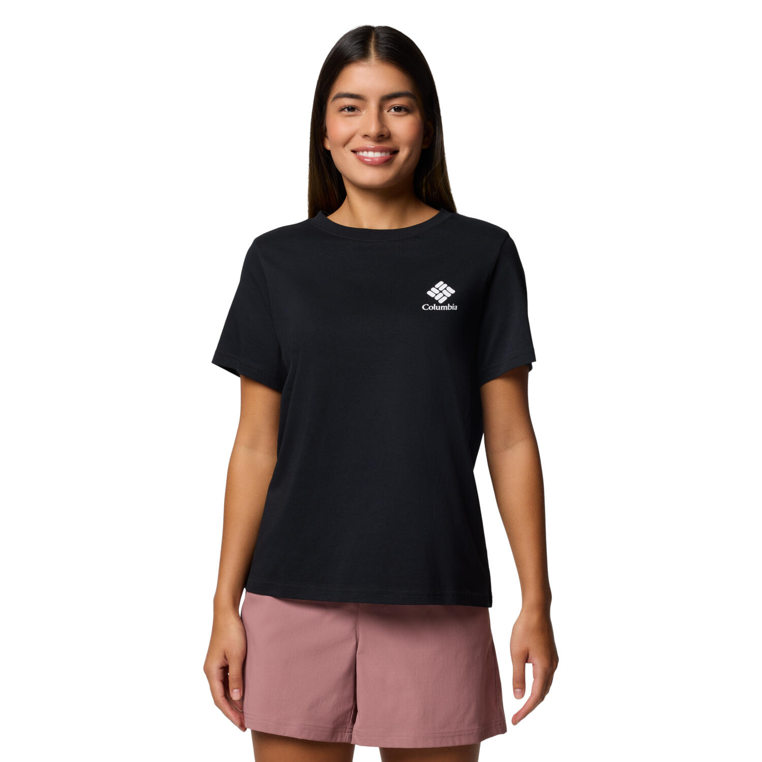 T-shirt sportowy z krótkim rękawem damski Rolling Bend Graphic SS Tee
