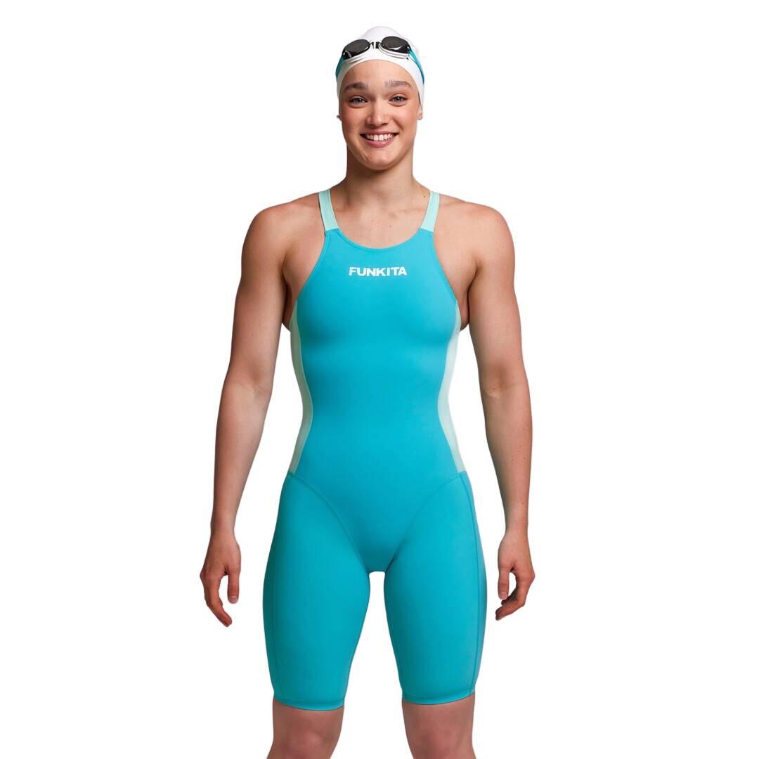 Strój startowy pływacki damski Funkita Apex Viper Mint Machine