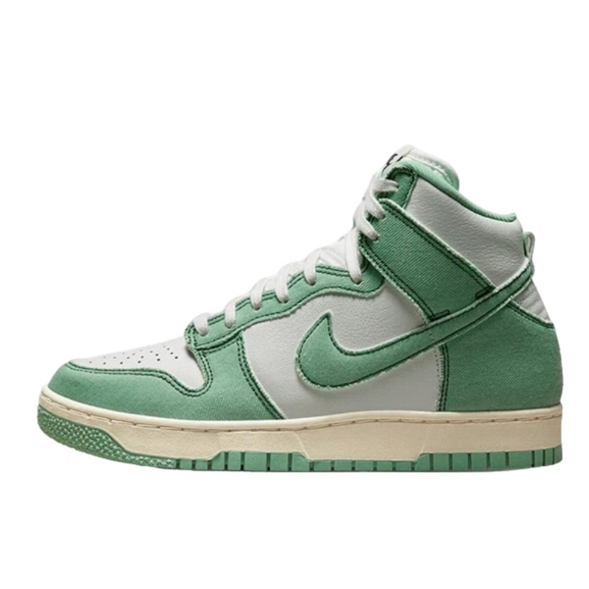 Nike Dunk High 1985 Enamel Green Denim