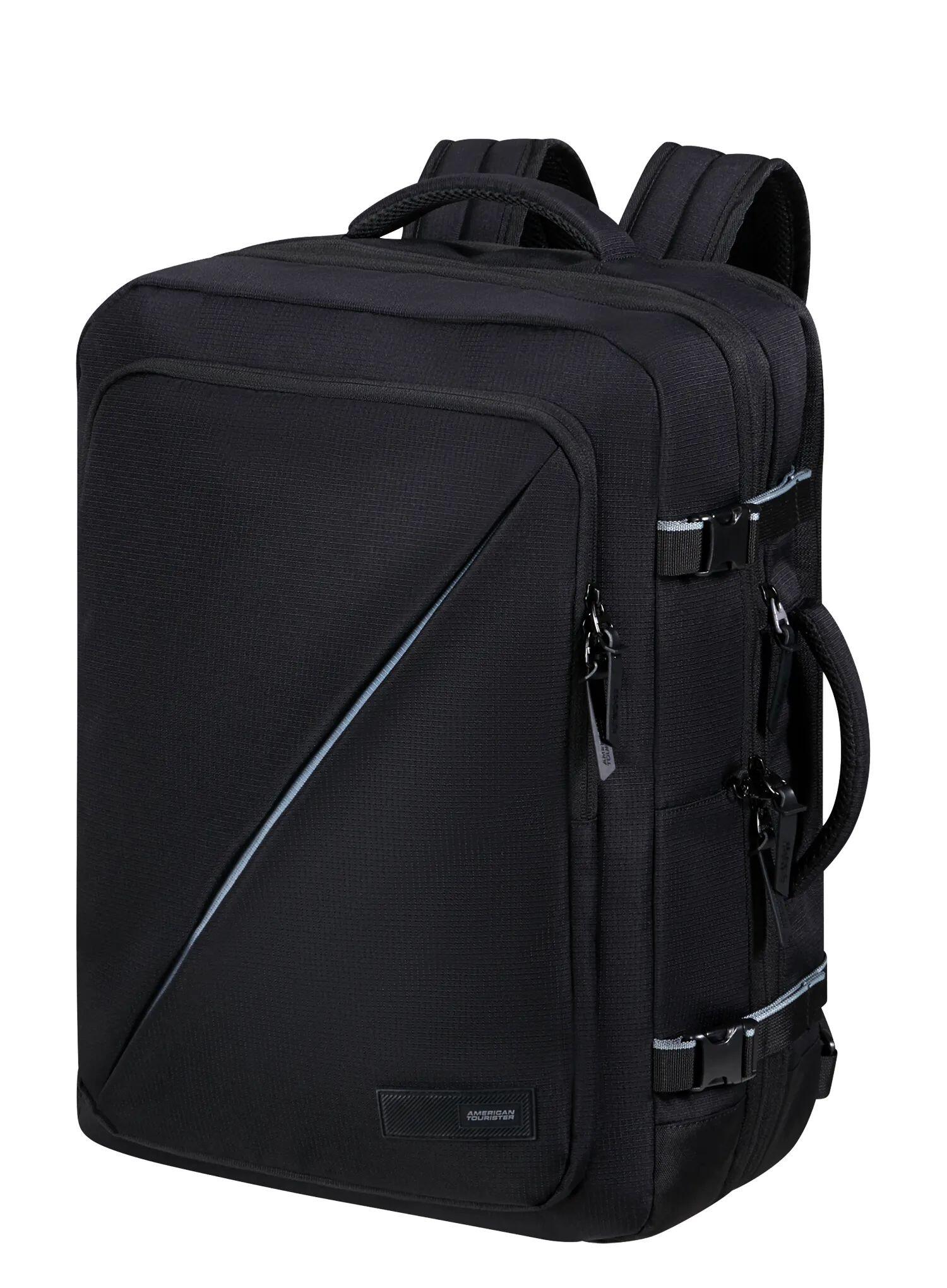 Plecak podróżny do samolotu American Tourister Take2cabin L - black