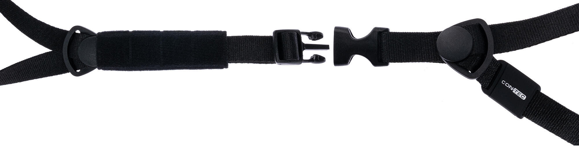 Kask CONTEC Laska M/L 58–61 cm biały mat/czarny