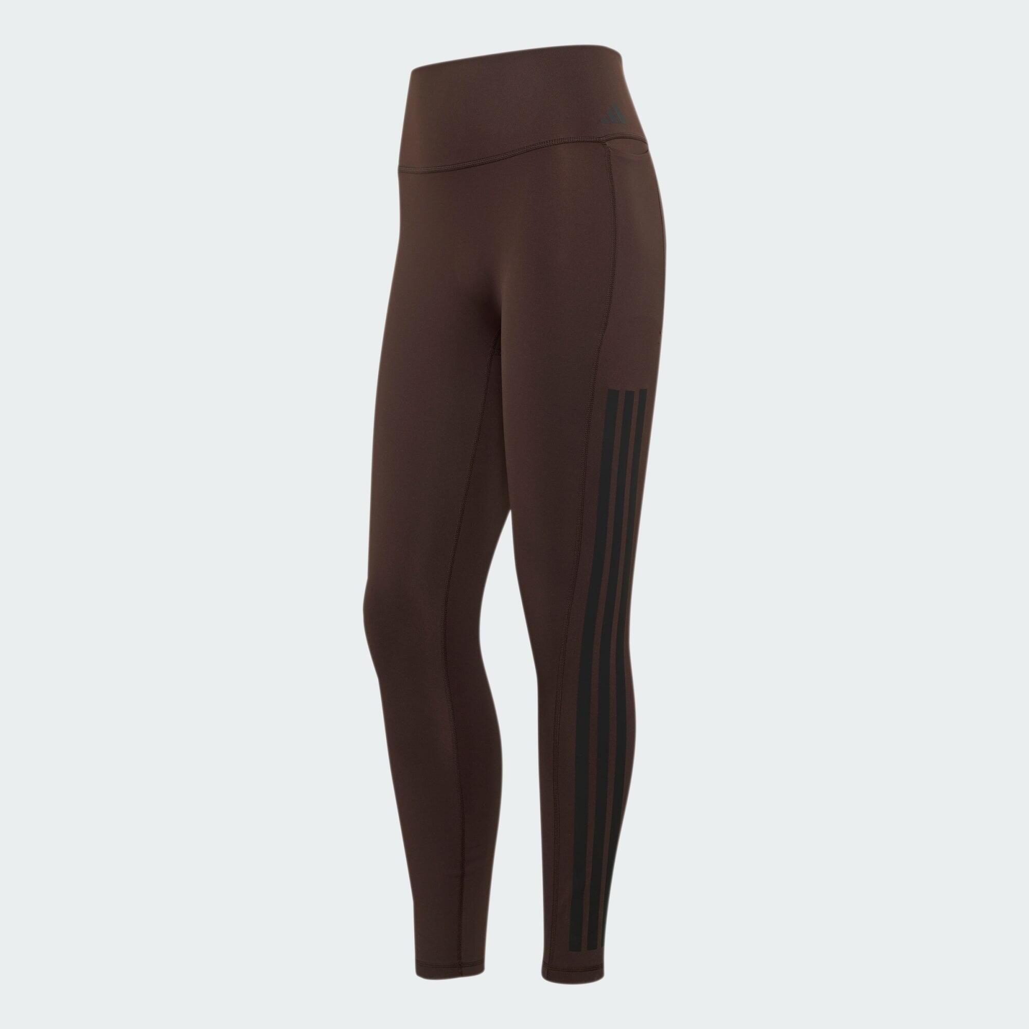 Legginsy Optime Workout 3-Stripes 7/8