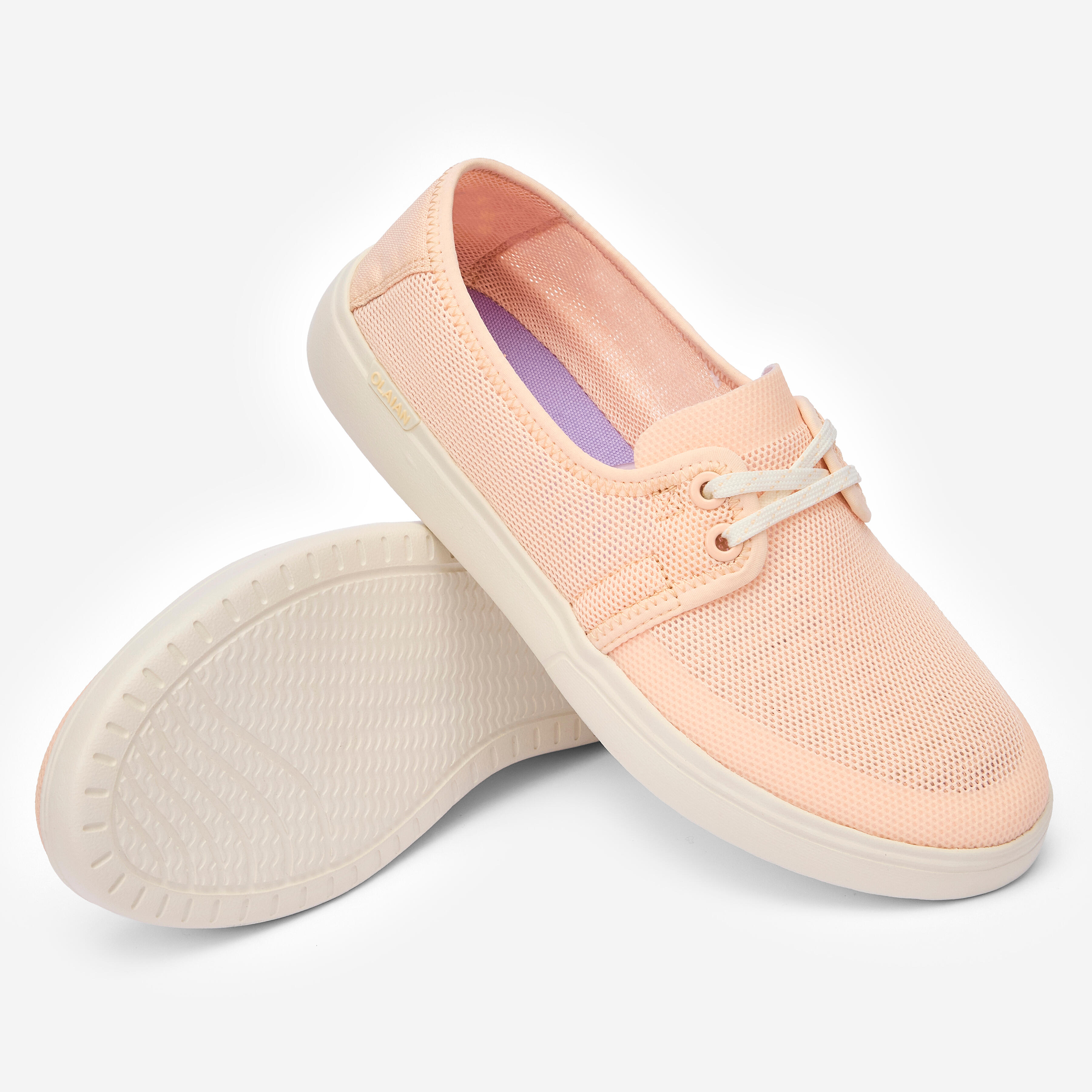 Buty plażowe espadryle damskie Decathlon Areeta