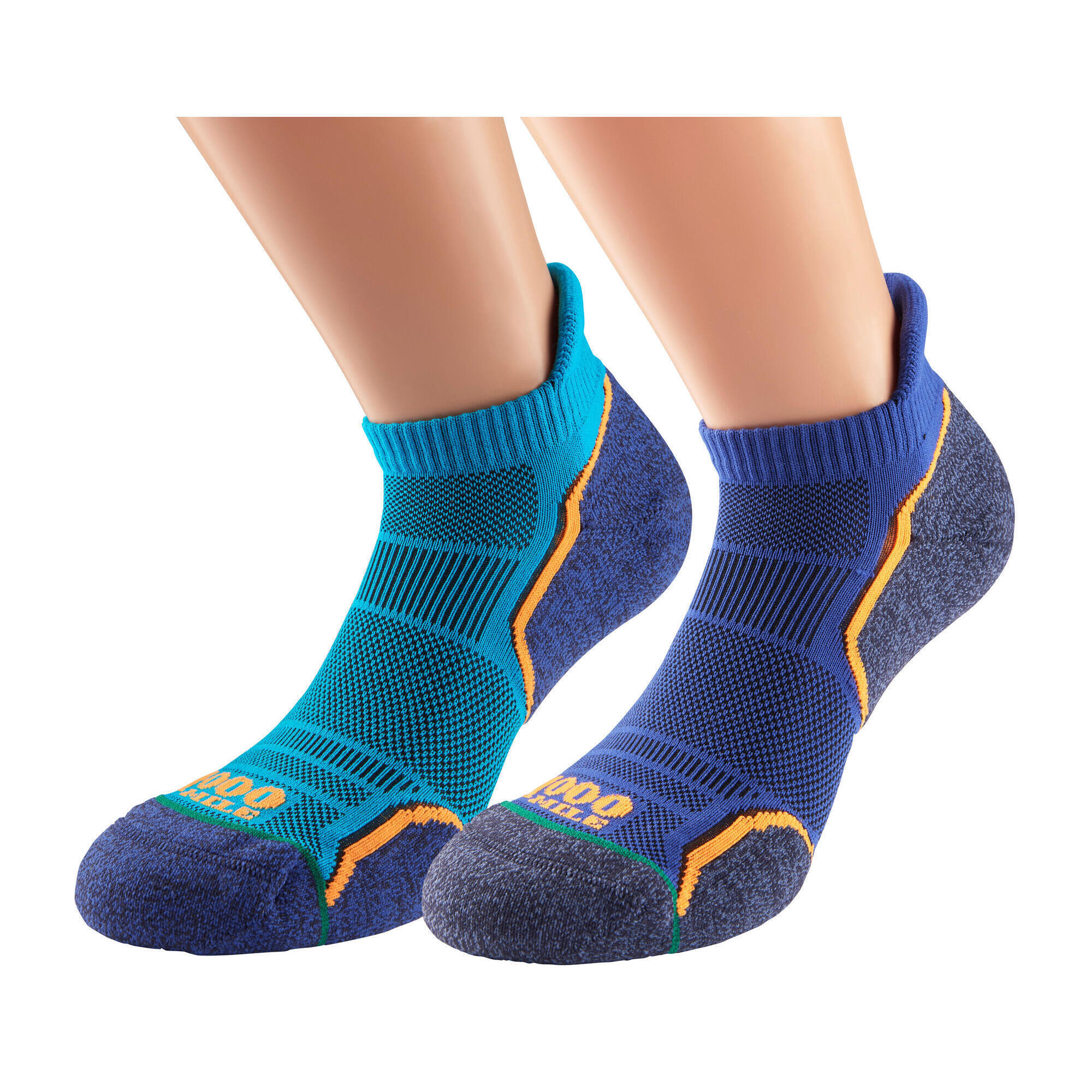 Jednowarstwowe Skarpetki Męskie Run Socklet - 2 Pary