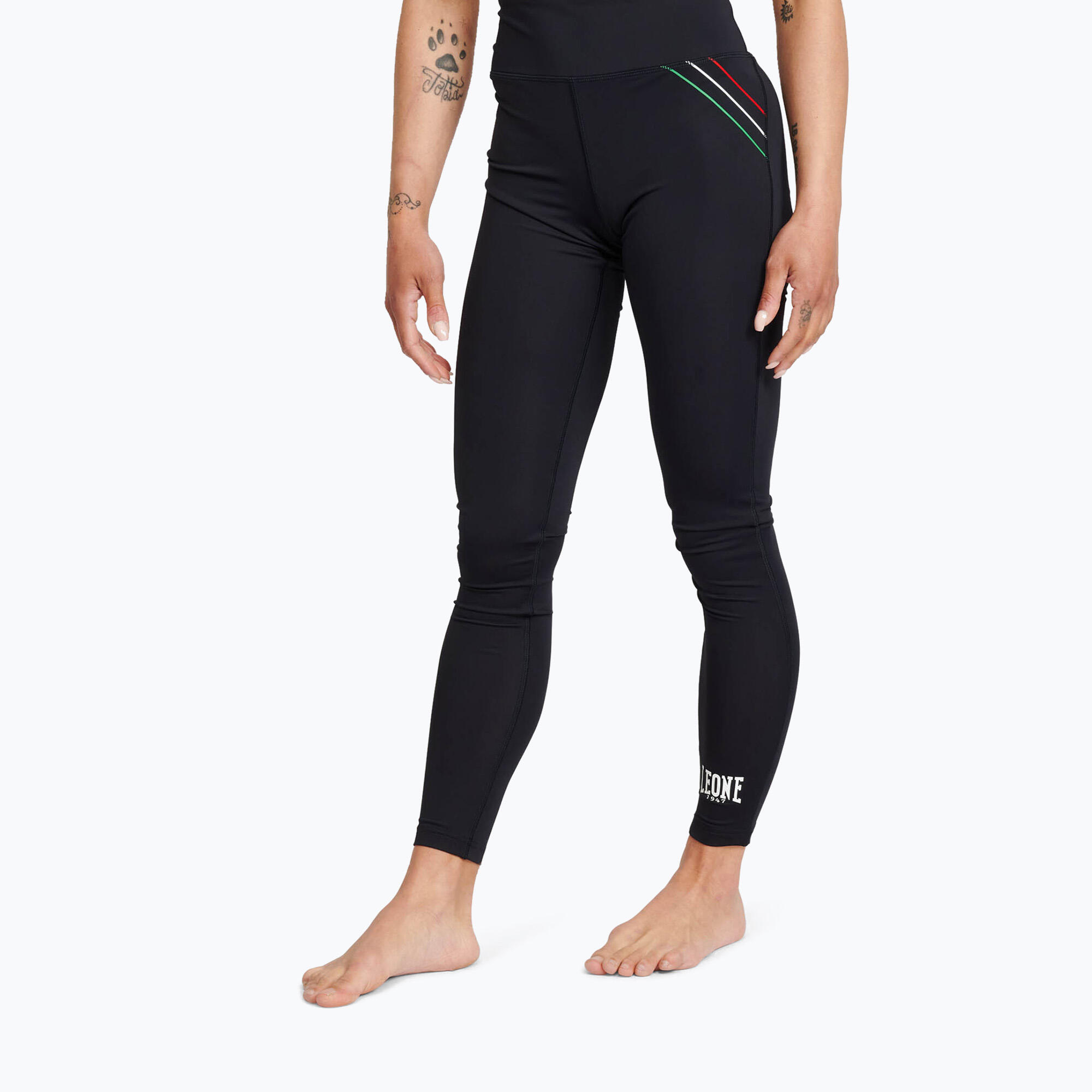 Legginsy treningowe damskie LEONE 1947 Flag