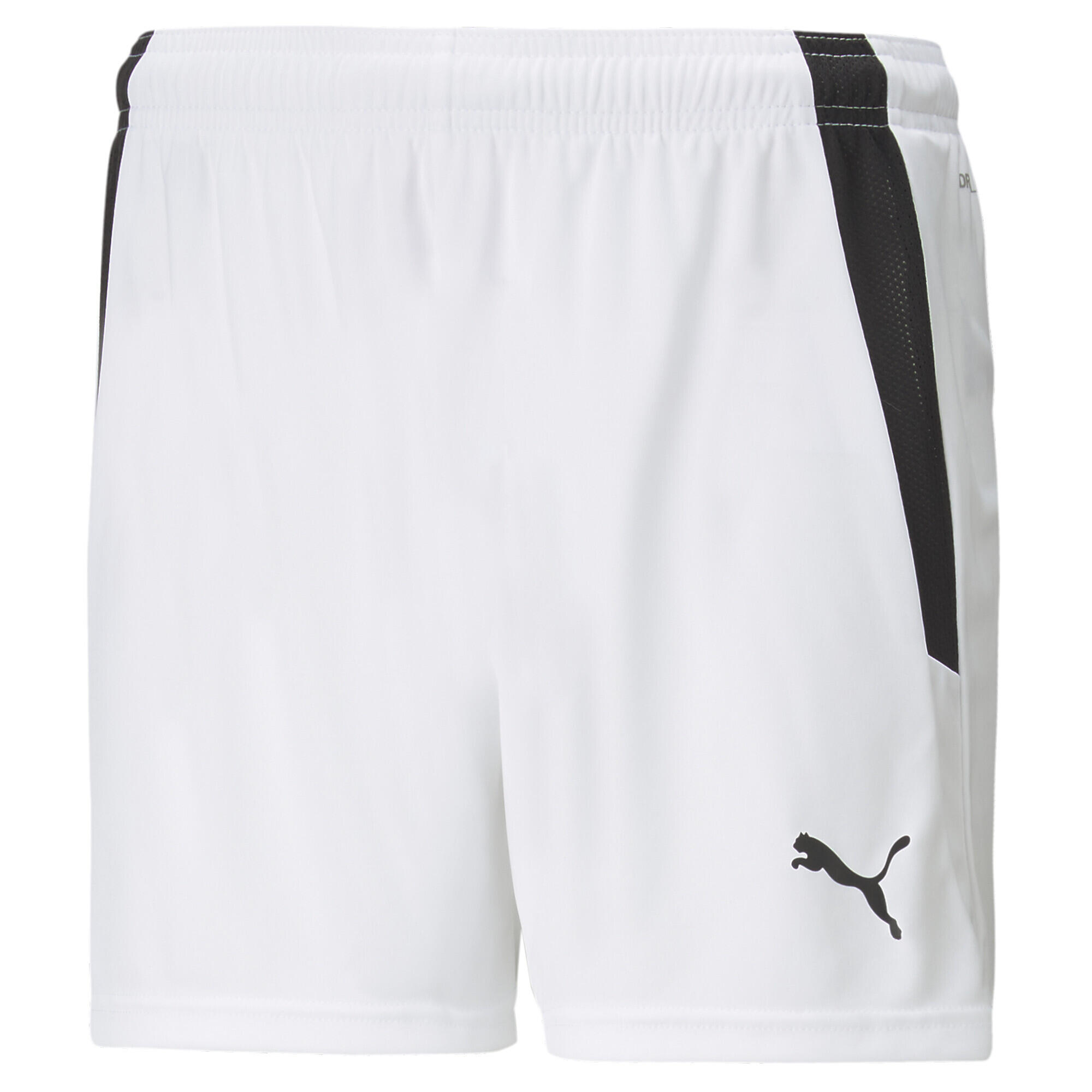Damskie szorty piłkarskie teamLIGA PUMA White Black