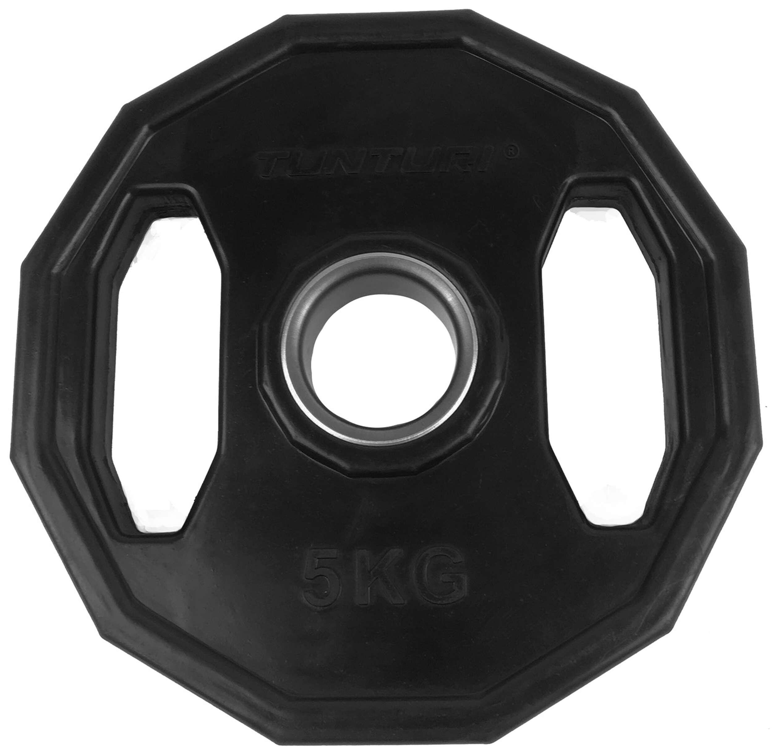 Talerz Olimpijski Gumowany Tunturi 5Kg - 1 szt.
