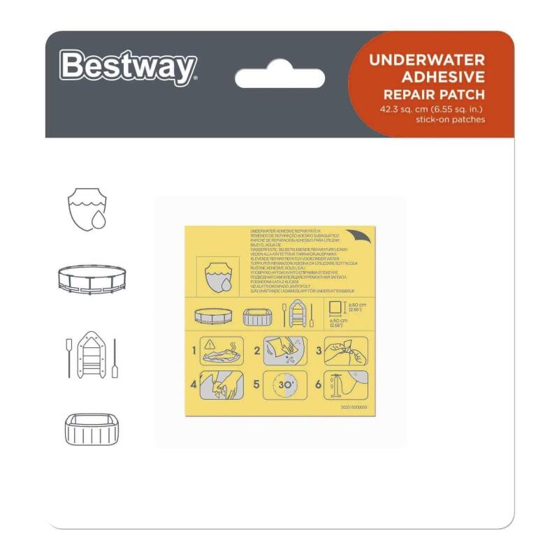10 łatek Zestaw wodoodporny Łatki Bestway 62091
