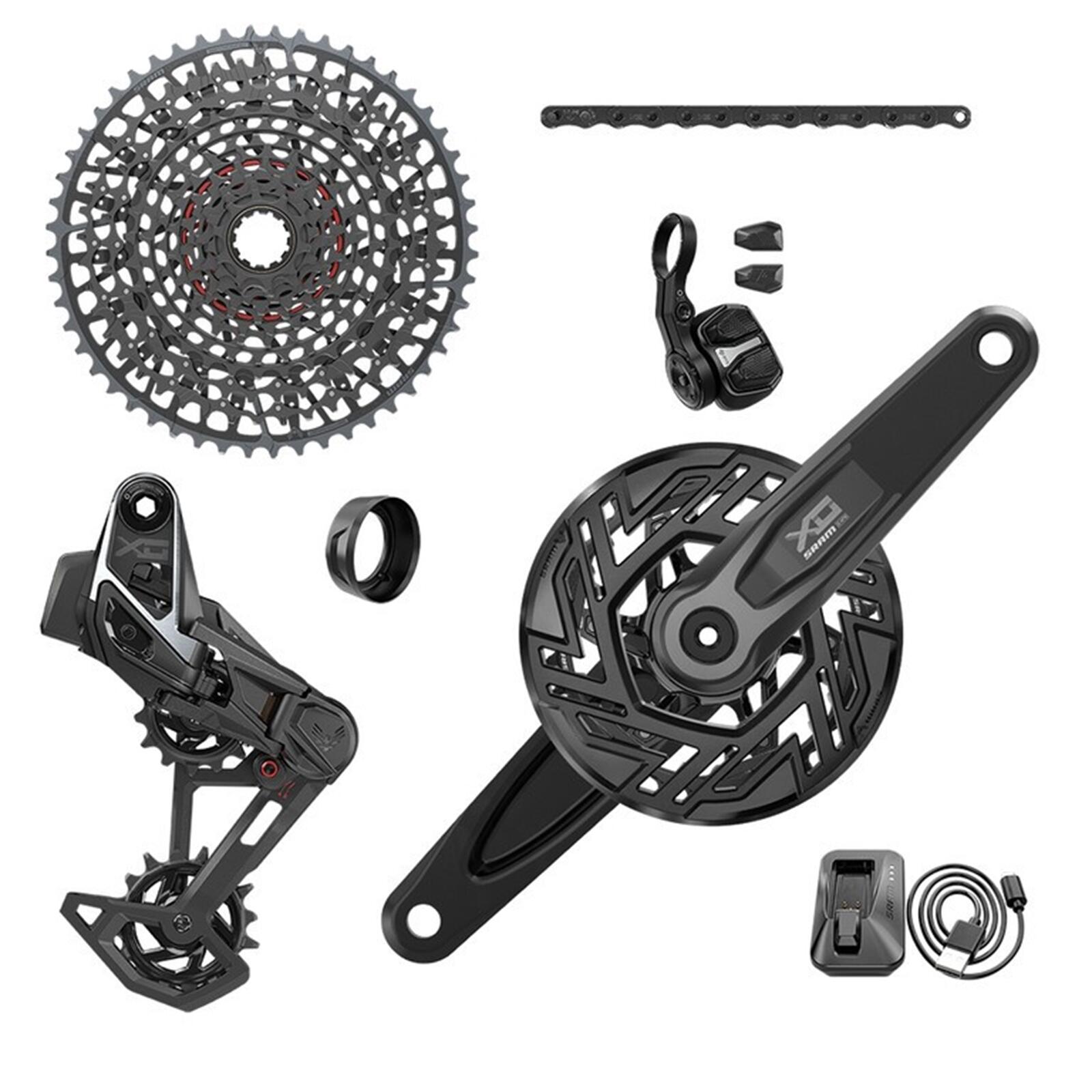 Kompletna grupa rowerowa Sram X0 Bosch Isis AXS T-type Clip-on 160 10/52
