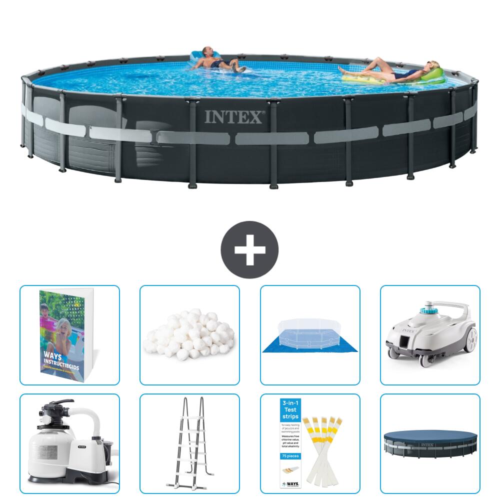 INTEX Basen Ultra XTR Okrągły - 732x132 cm - 9-częściowy S691