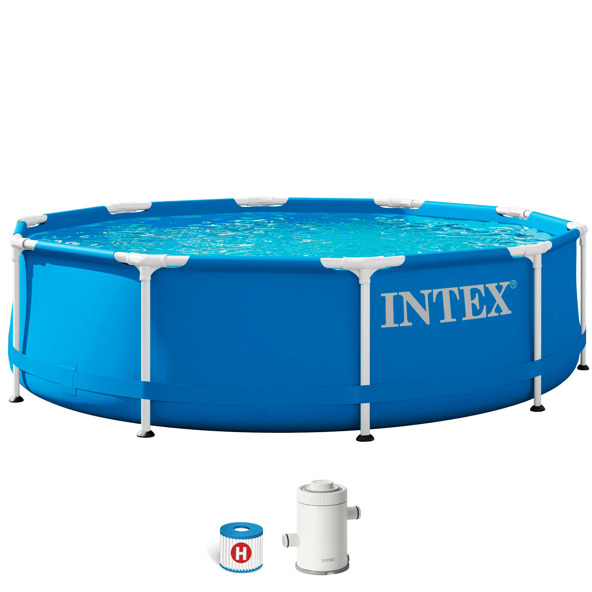 Basen ogrodowy stelażowy 305 cm Intex 28202 + Pompa