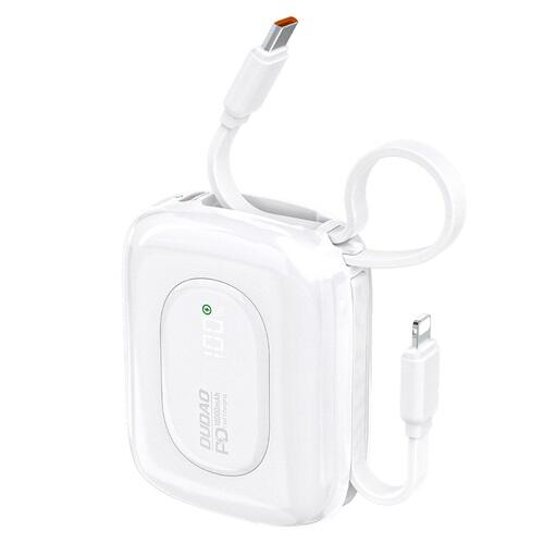 Dudao K32 22,5 W, 10 000 mAh, bateria zewnętrzna, kabel USB-C/Lightning