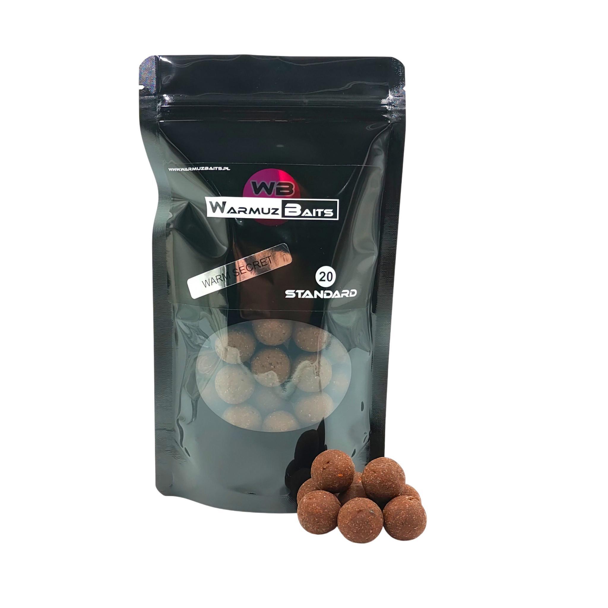 Kulki zanętowe 20mm Warmuz Baits Worek 250g WARM SECRET