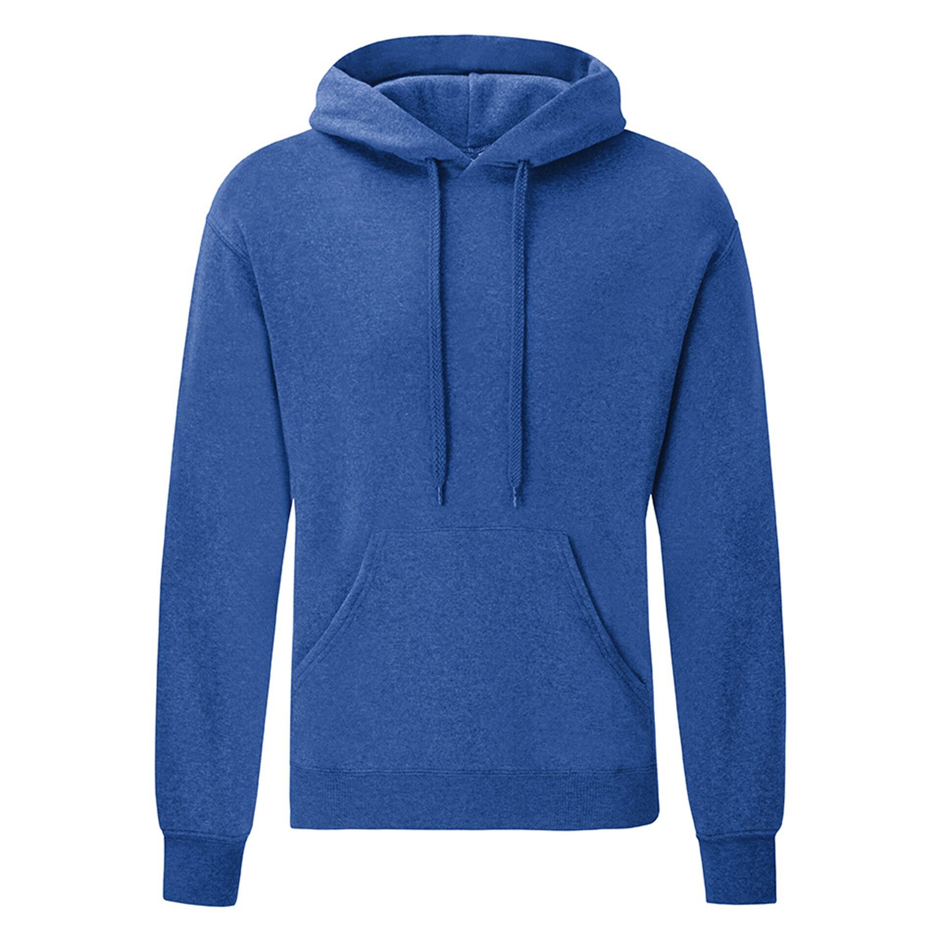 Bluza Fruit Of The Loom Classic z kapturem dla dorosłych Royal Jaspeado