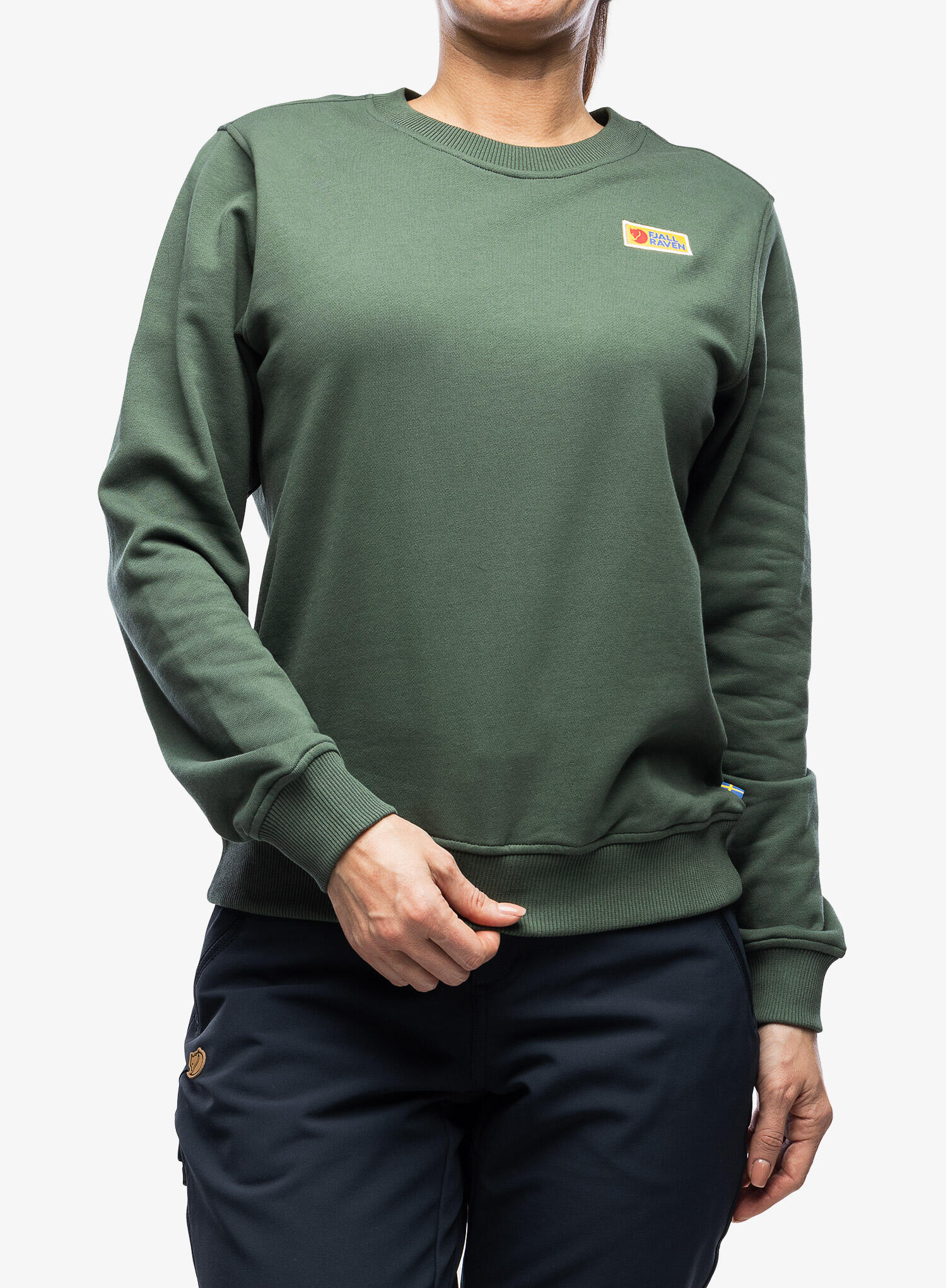 Bluza bawełniana damska Fjallraven Vardag Sweater