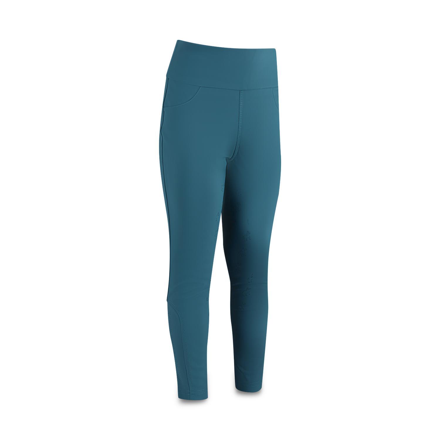 Dziewczęce legginsy jeździeckie z pełną przyczepnością Kentucky Sammy