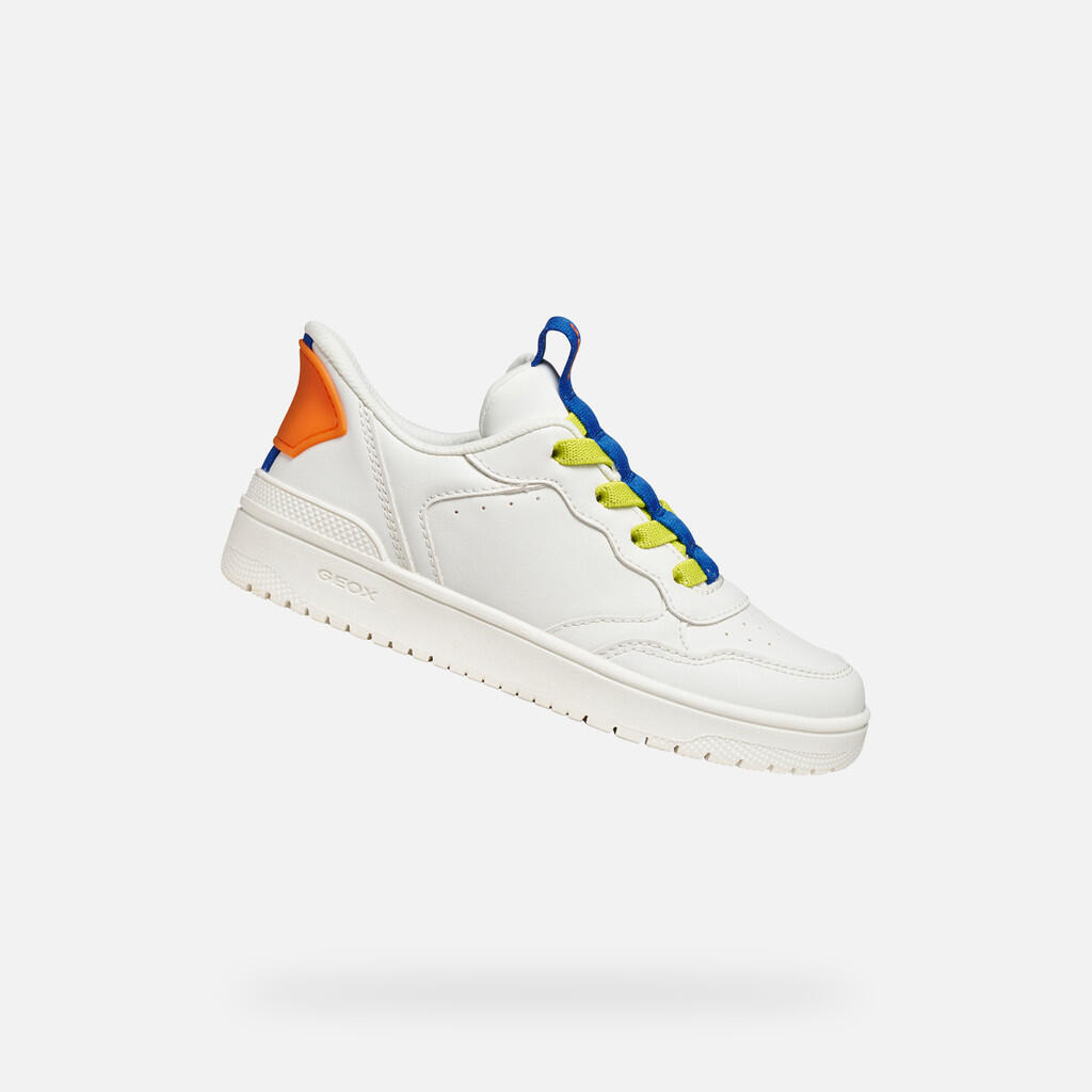 Buty GEOX J WASHIBA FAST IN BO Biały