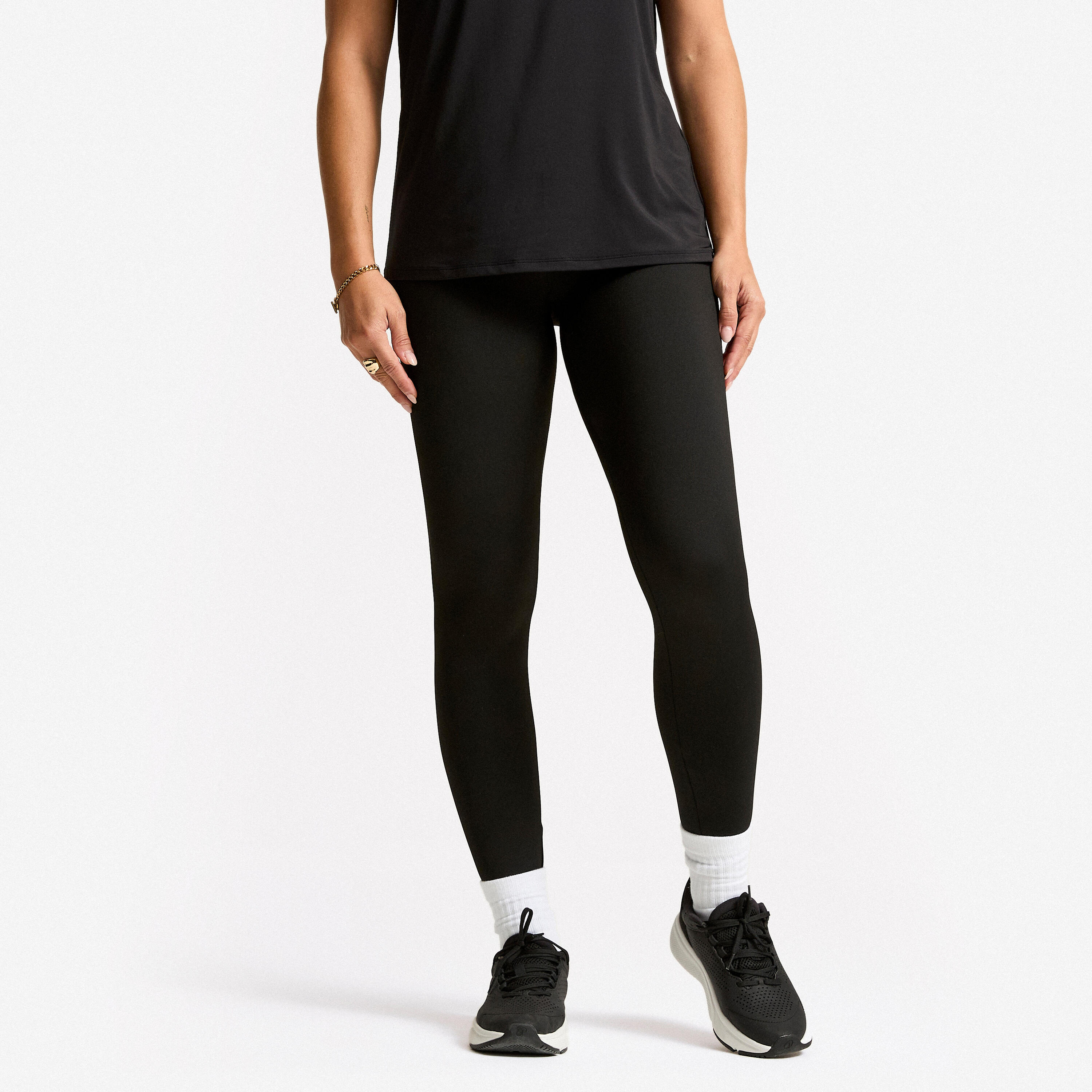 Legginsy fitness damskie Domyos 100 Basic
