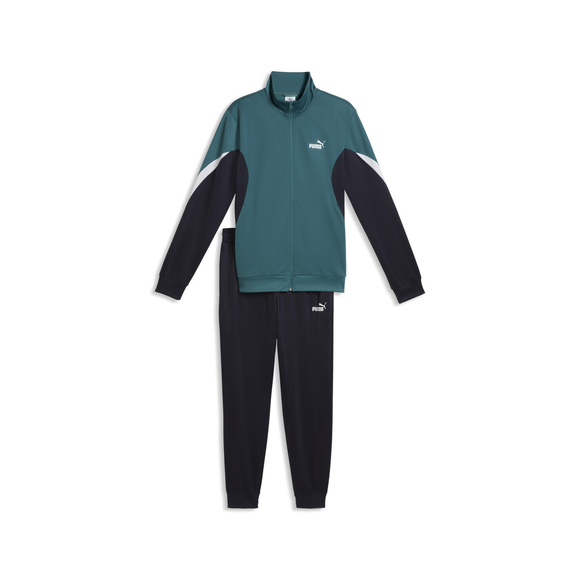 Męski dres Essentials z blokami kolorów PUMA