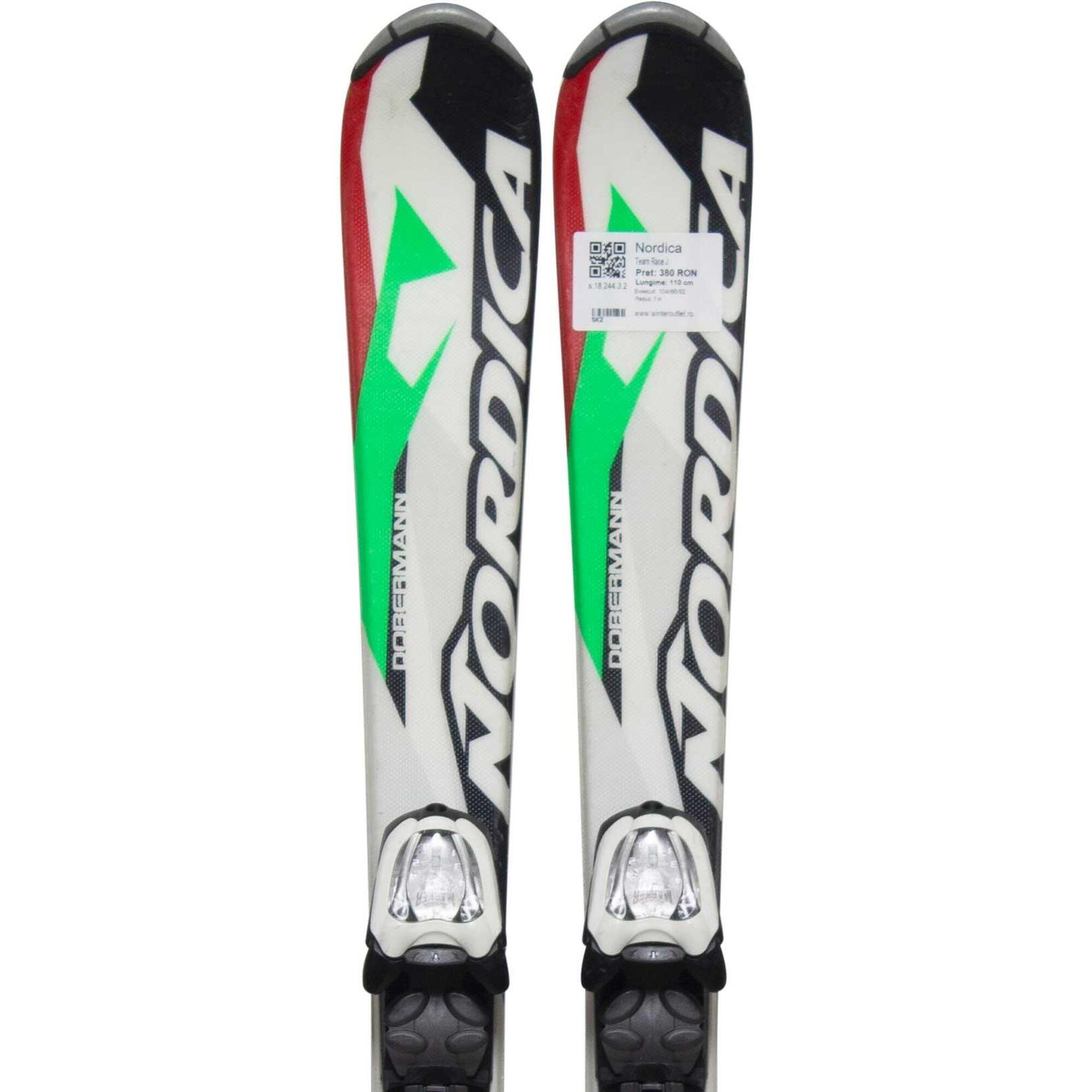 Second Life- Narty NORDICA Team Race J  110 cm - Stan bardzo dobry